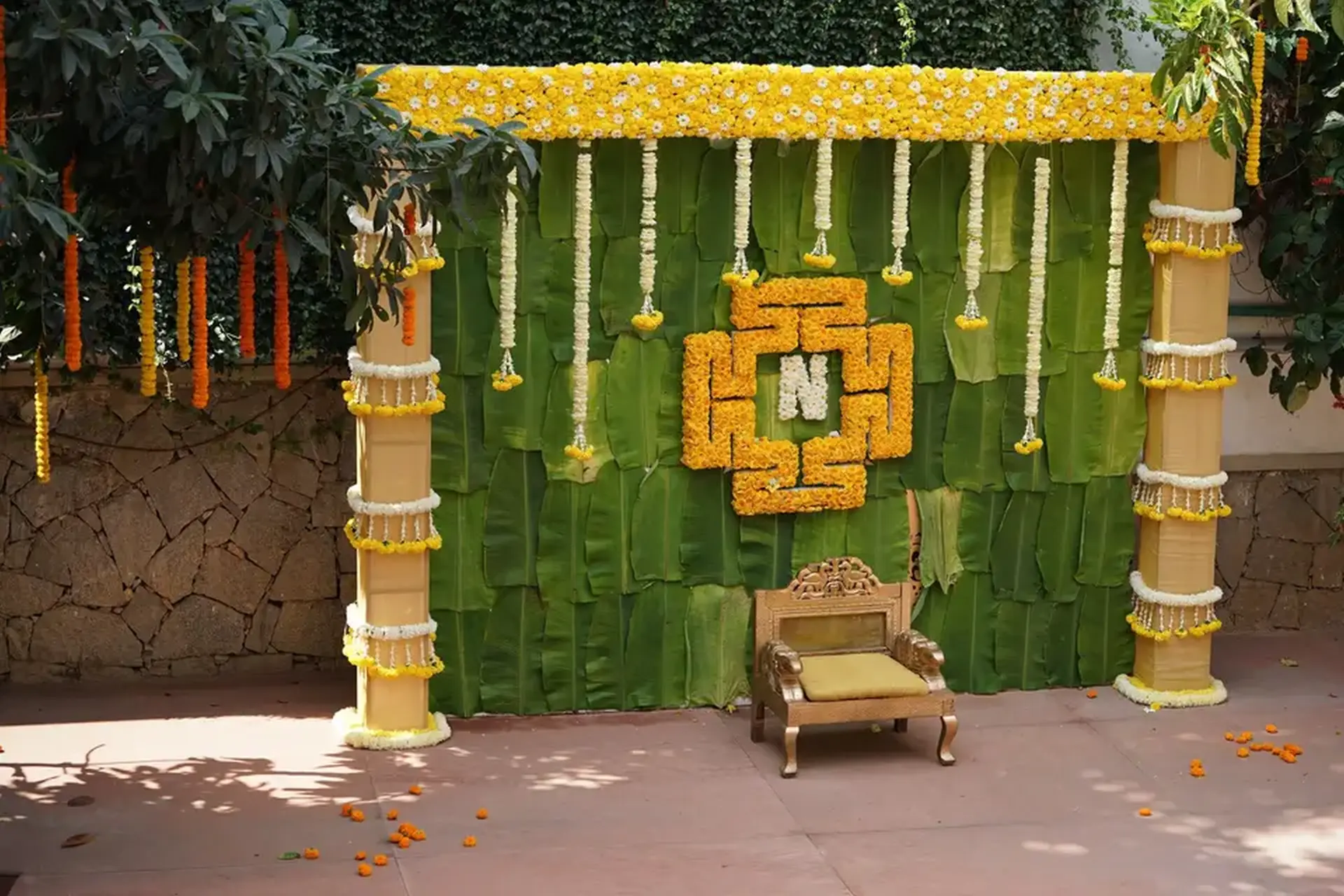 Haldi Decor by Happy Day Event & Wedding Planner