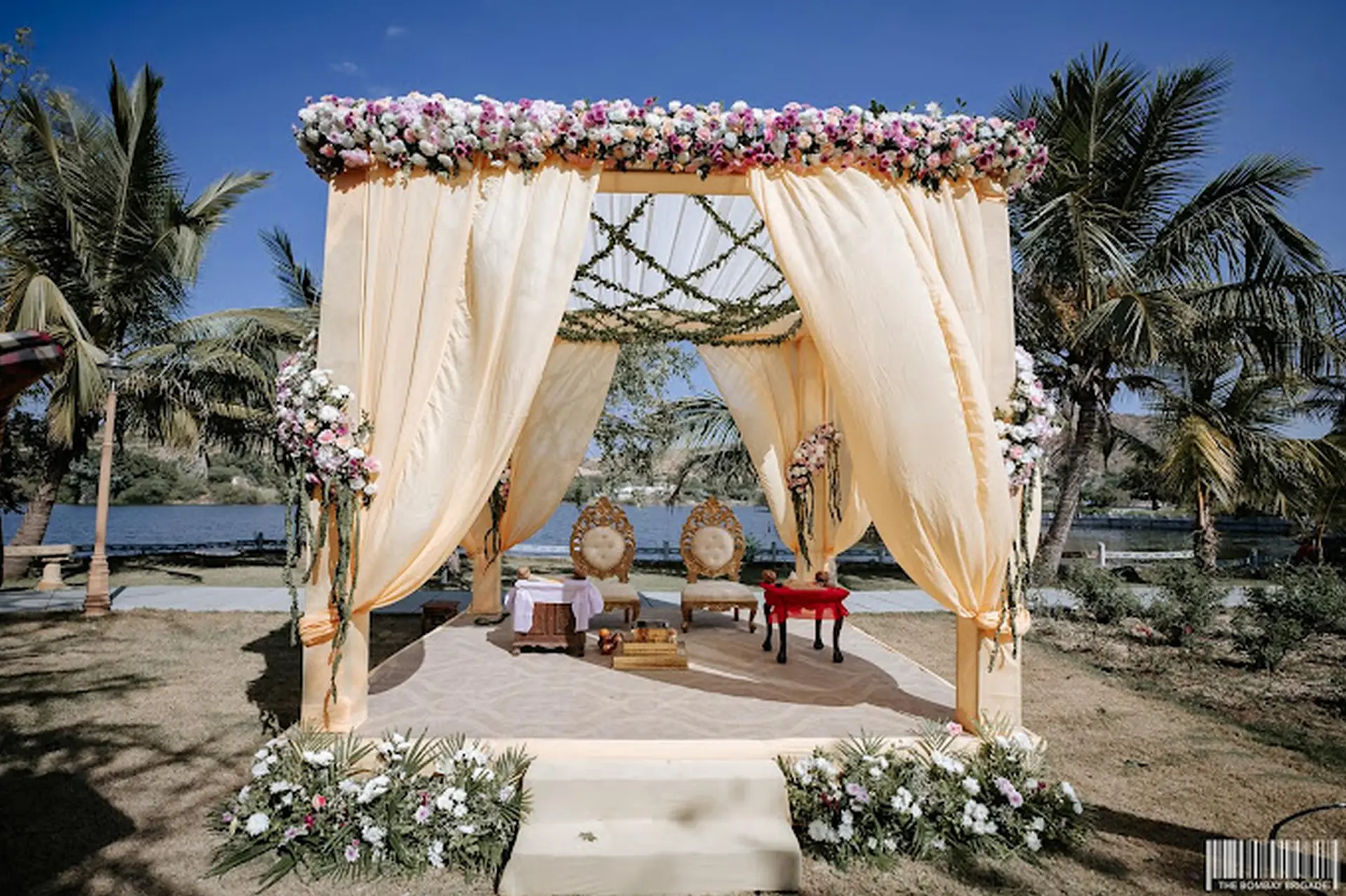 Elegant Vidhi Mandap Decor by Evening Unfolds Events