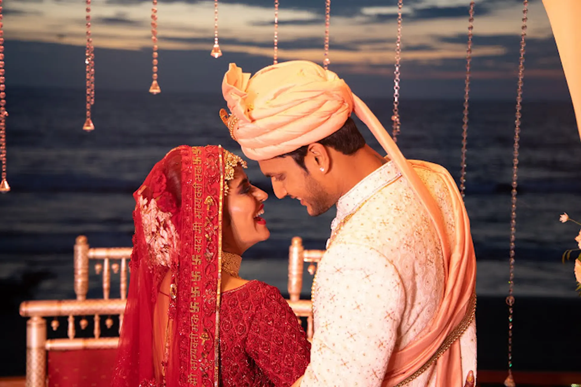 Indian Wedding at Beach by Sanj Events & Entertainment