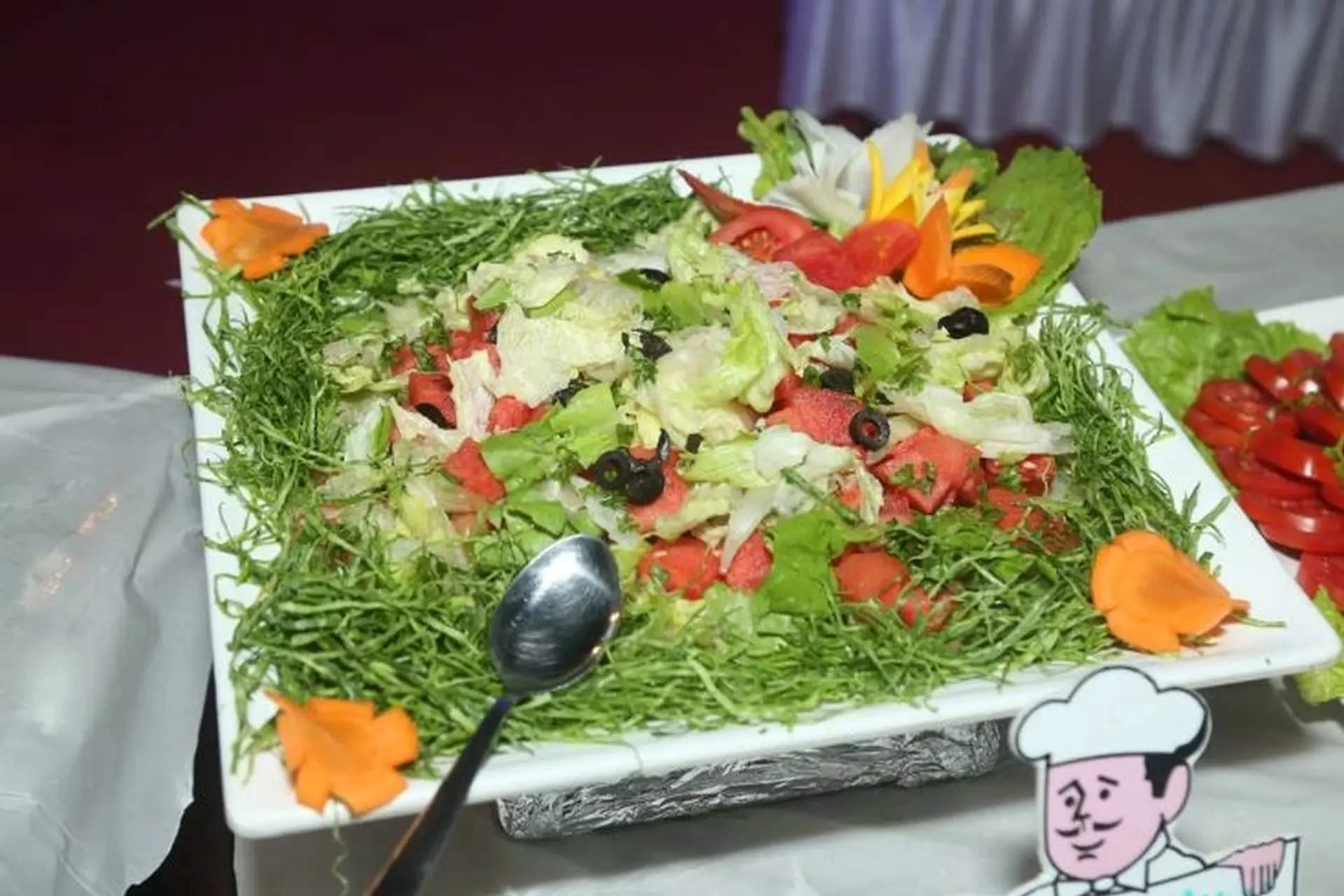 Watermelon Iceberg Salad by Valencia Caterers