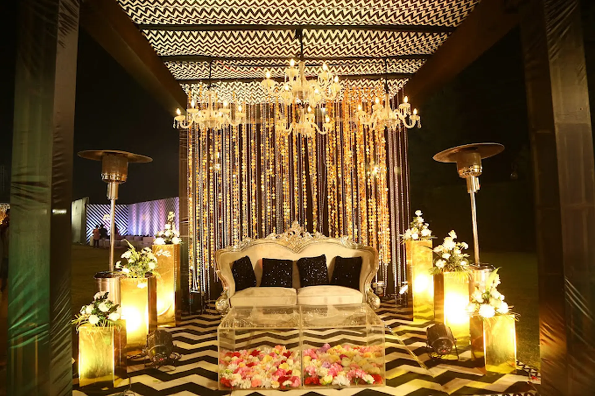 Royal Indoor Fairy Lights Decor  by The Divine Catchers