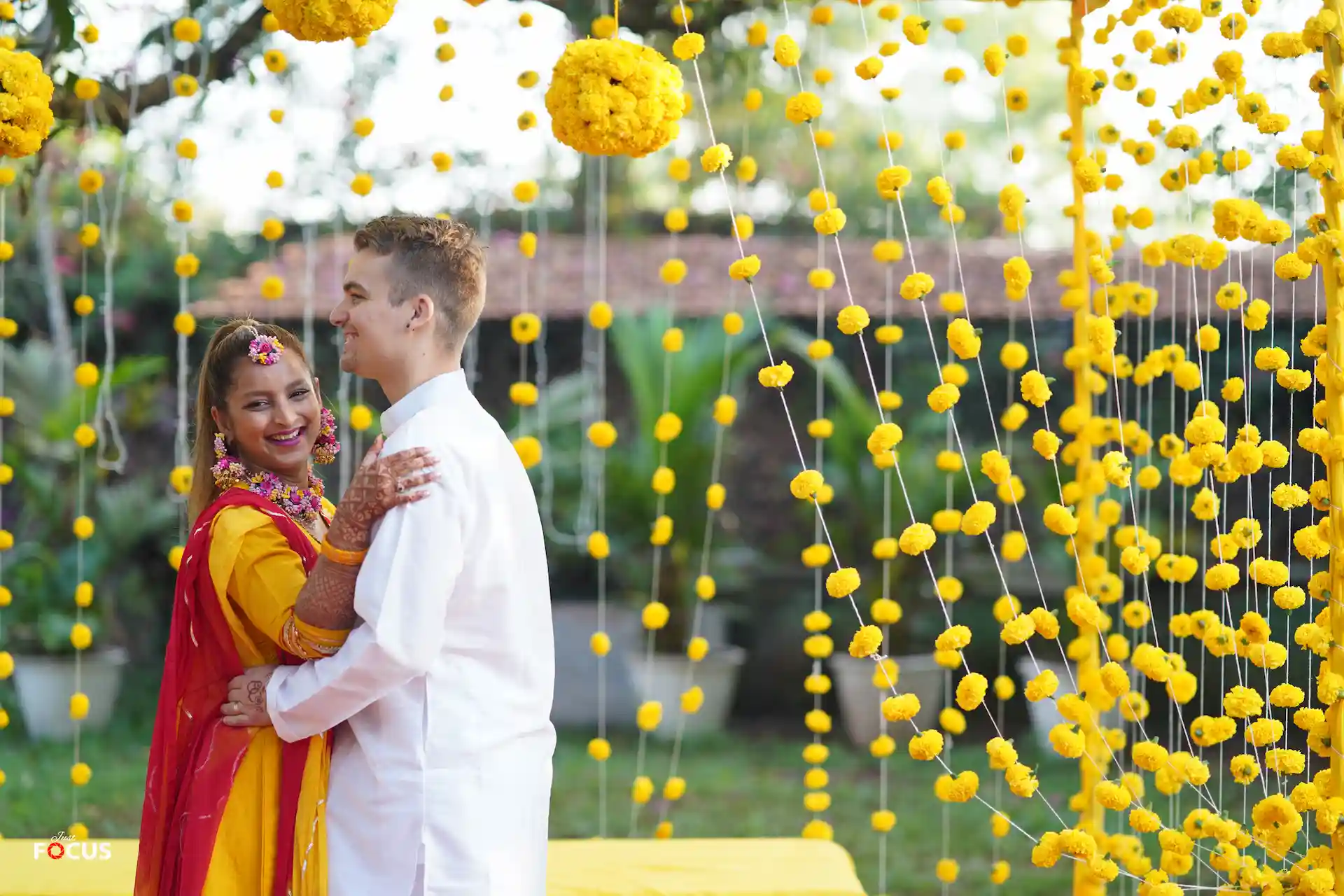 Just Focus Haldi Ceremony