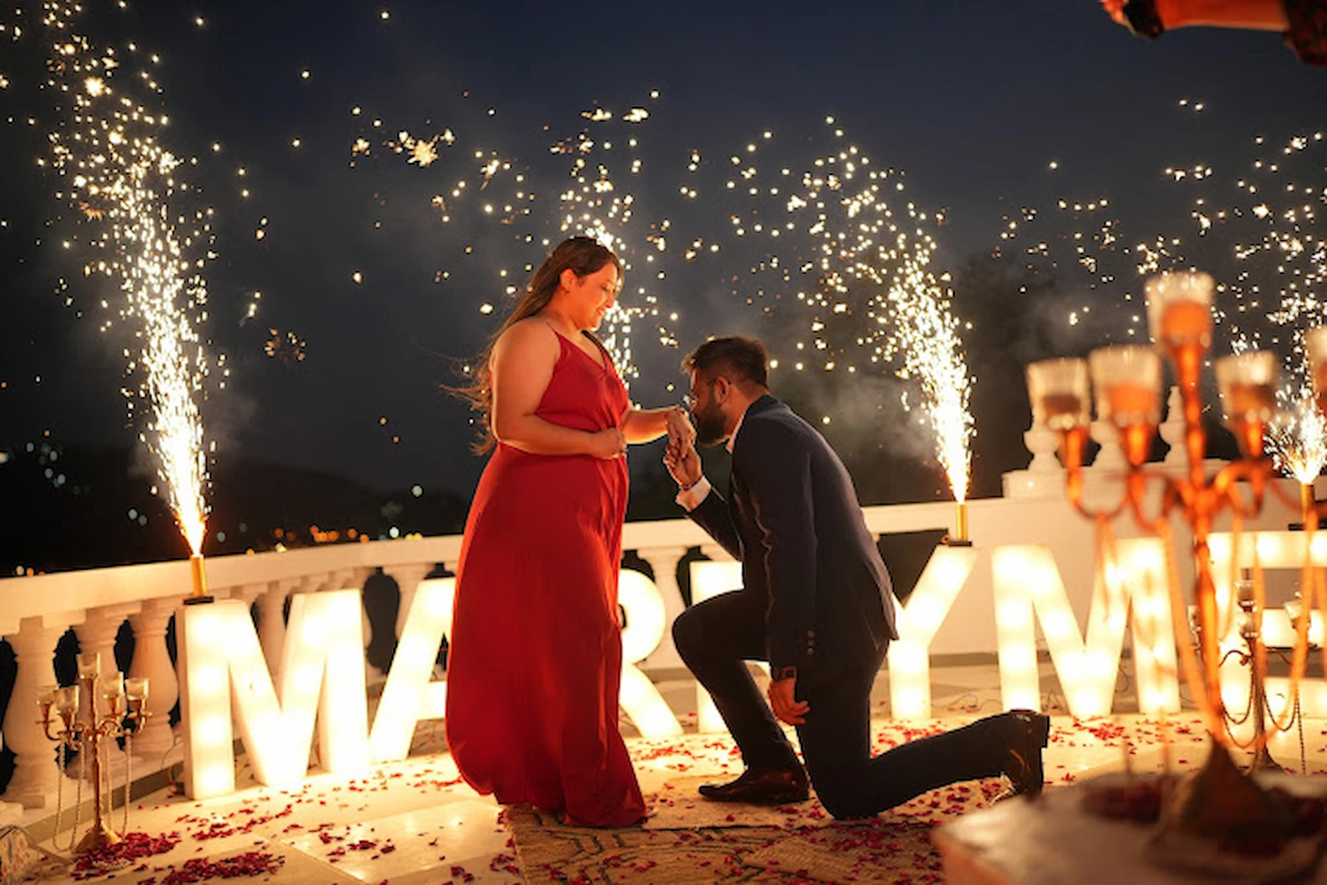 Proposal Decor by Believe Happenings