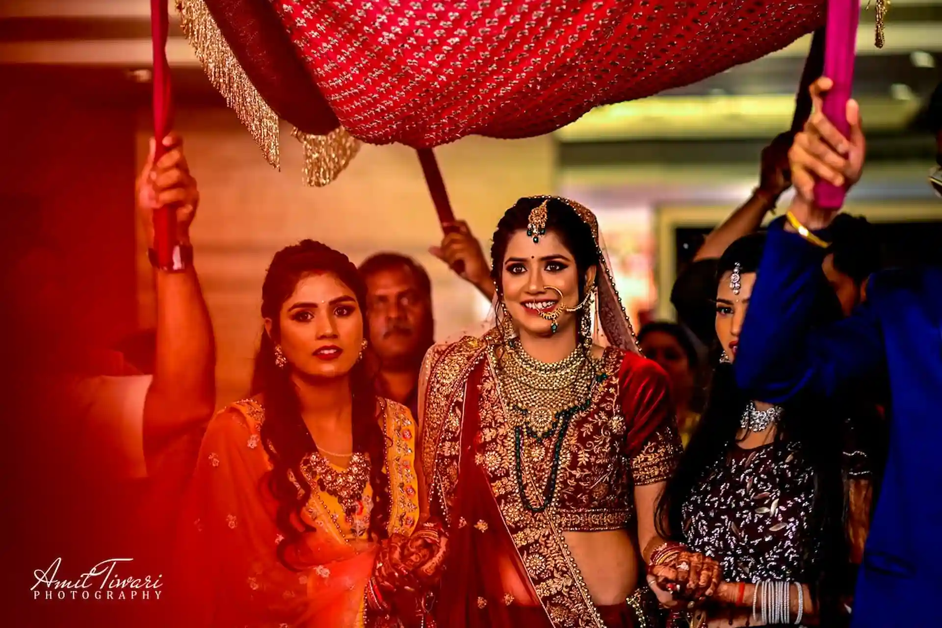 Amit Tiwari Photography Bridal wedding entry