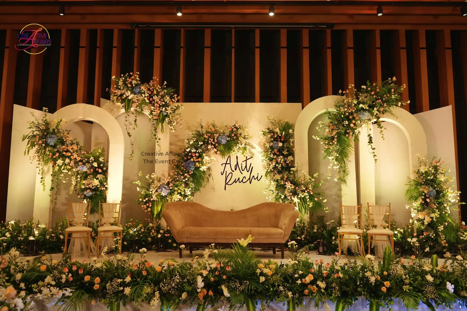 Lavish Stage Decor by Creative Affairs