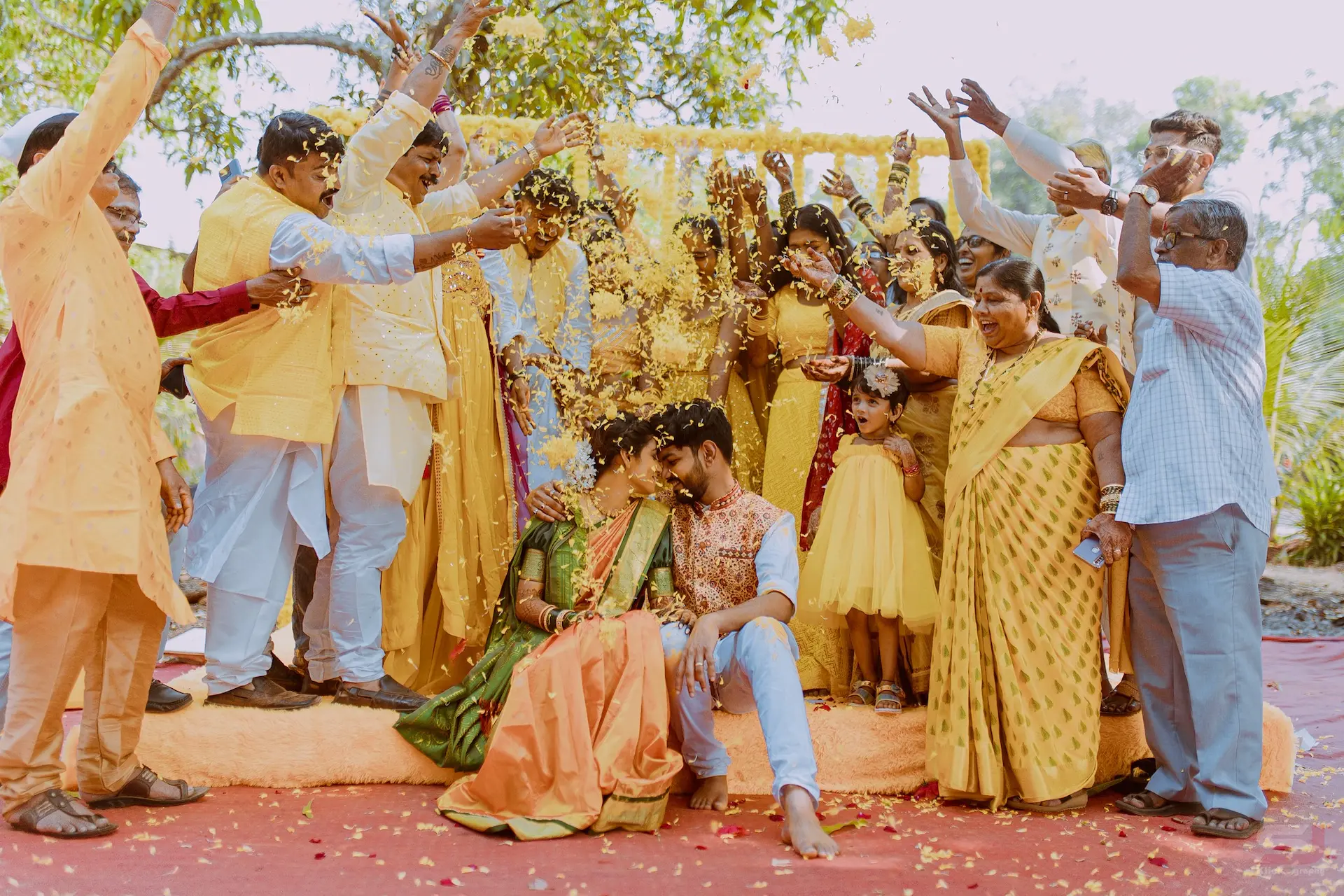 Haldi Ceremony by SJ Klickography in Airoli, Navi Mumbai