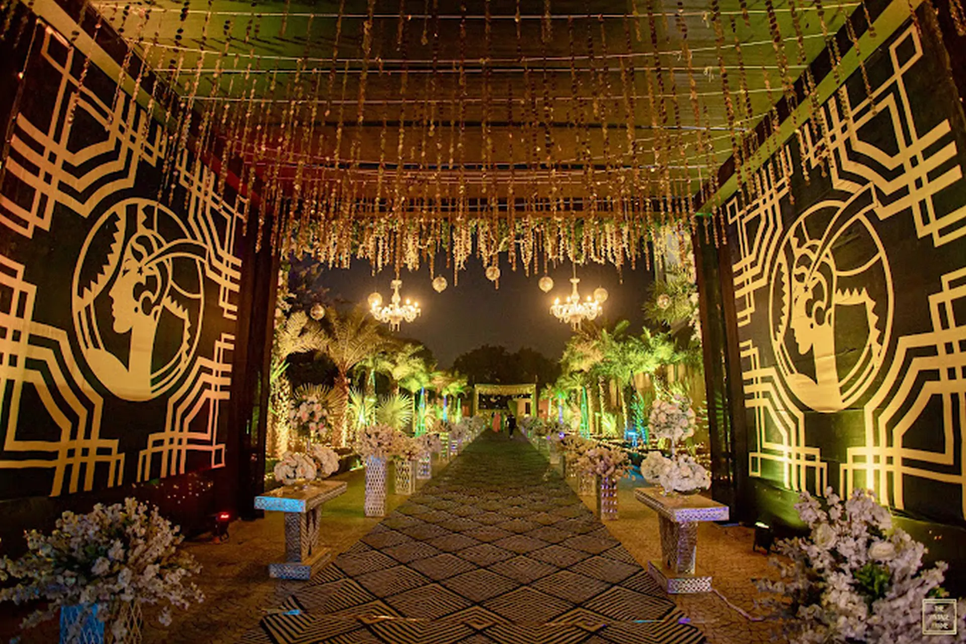 Splendid Entrance Decor by Divines Event