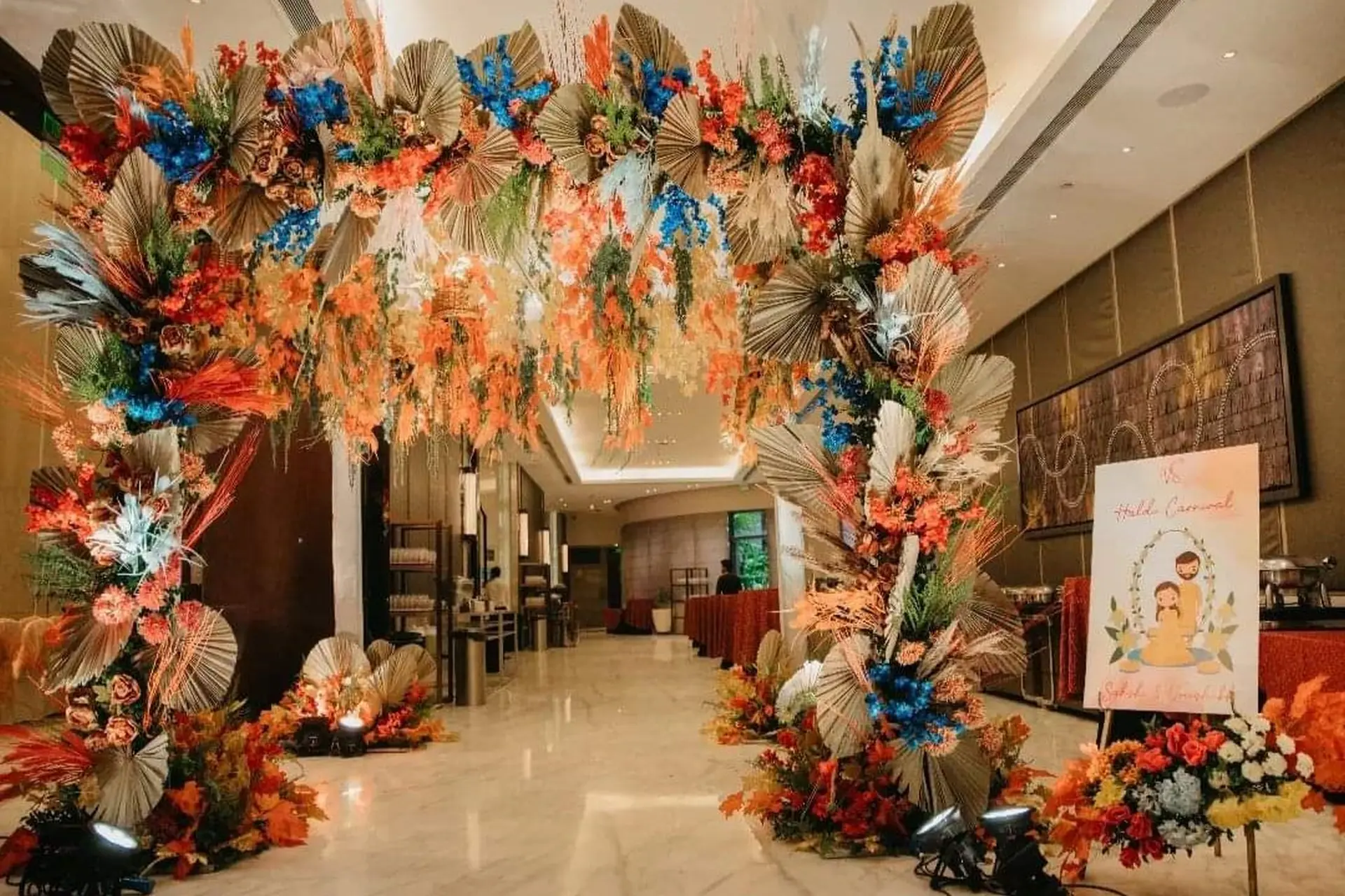 Haldi Carnival Decor by Deluxe Decorators
