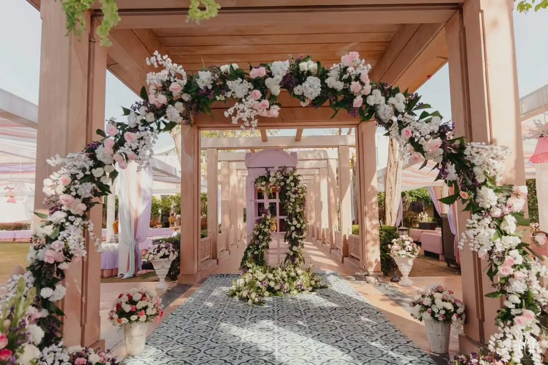 Carnival Fiesta Entrance Decor by Sea Rose Affairs