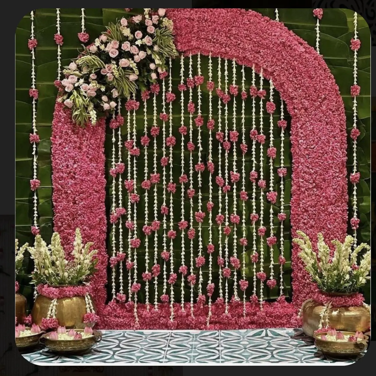 Indian Desi Wedding Decor by The Blooming Story India