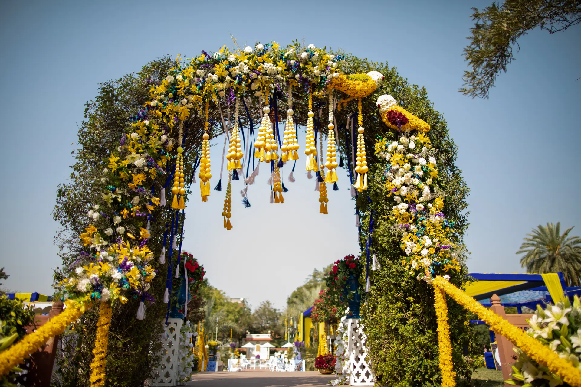 Dreamy Wedding Setup by DreamzKrraft