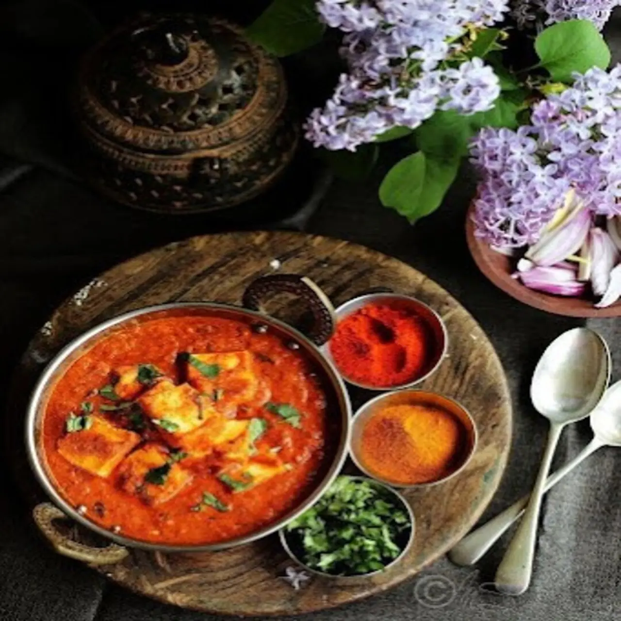 Matar Paneer by DV Caters