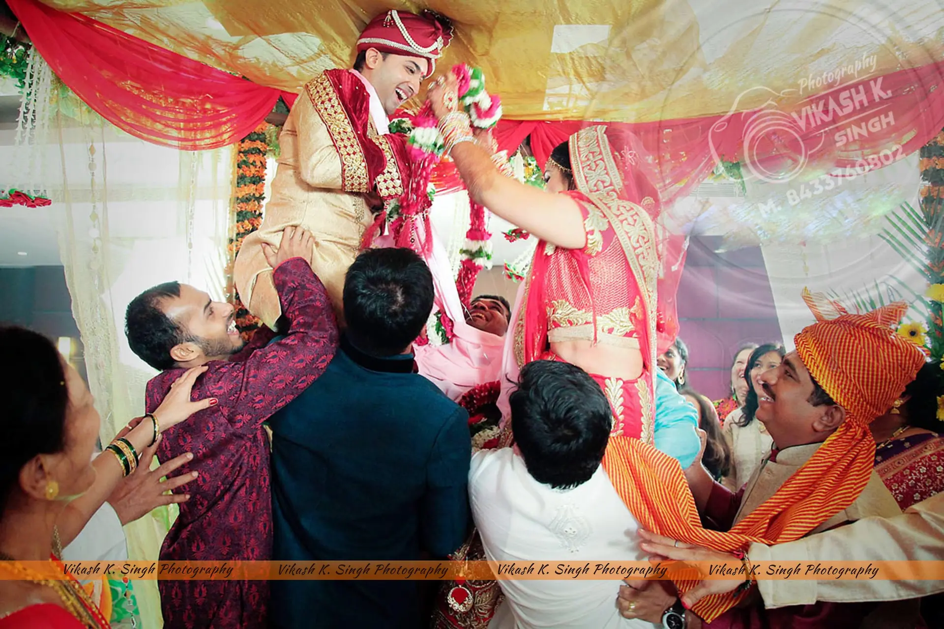 Drim Bridal Photography Varmala Photography