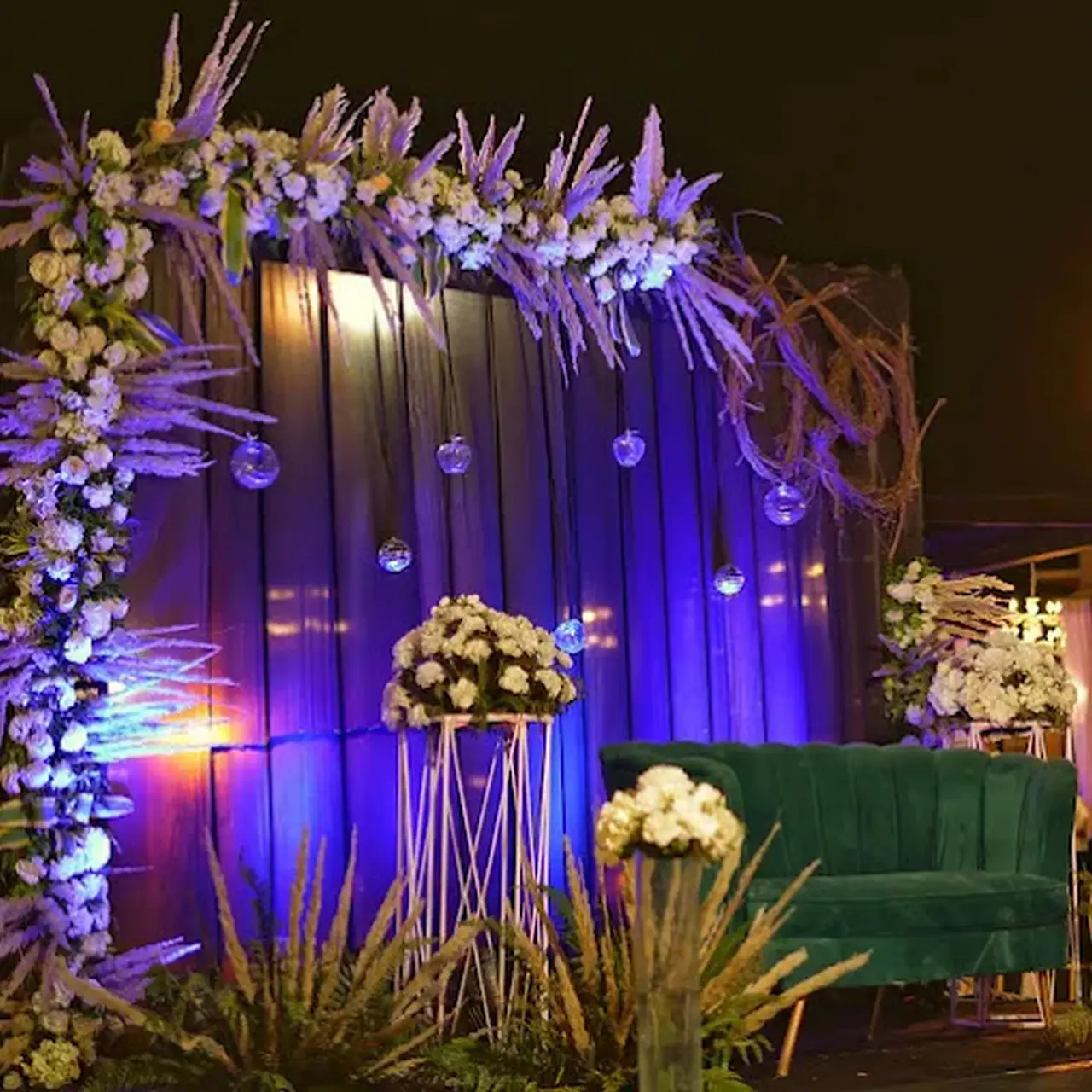 Bohemian Stage Decor by Evening Unfolds Events
