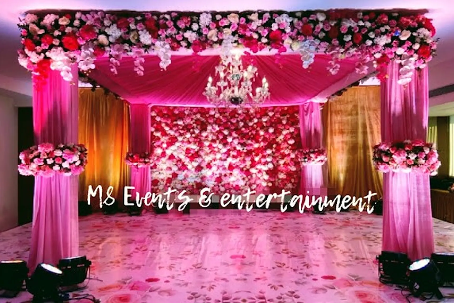Lavish Vidhi Mandap Decor by M8 Events and Entertainment