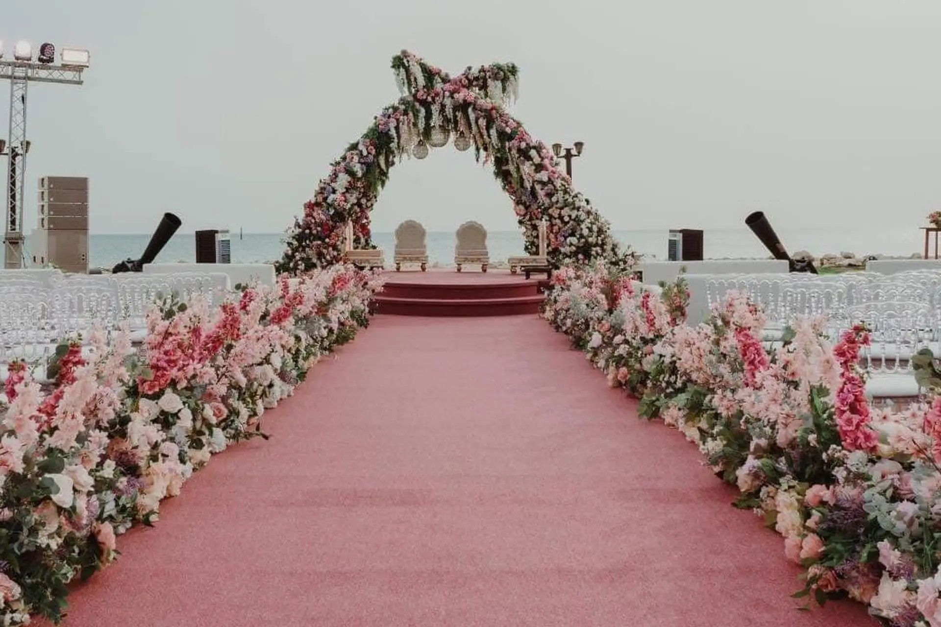 An Enchanted Entrance to New life by Mpire Weddings