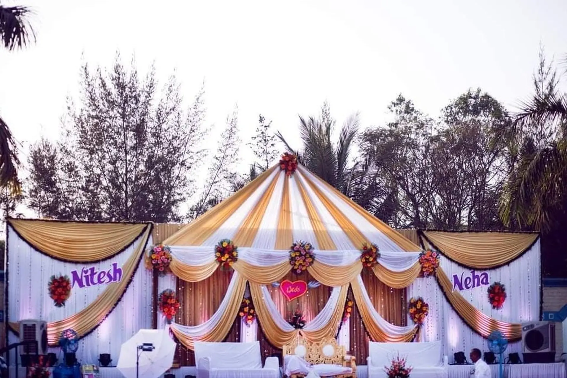 Splendid Stage Decor by Wed Me Perfect