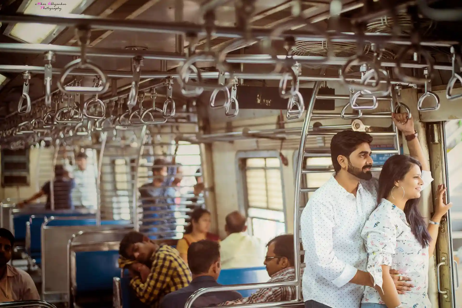 LensFixed by Onkar Abhyankar  train Pre wedding Shoot
