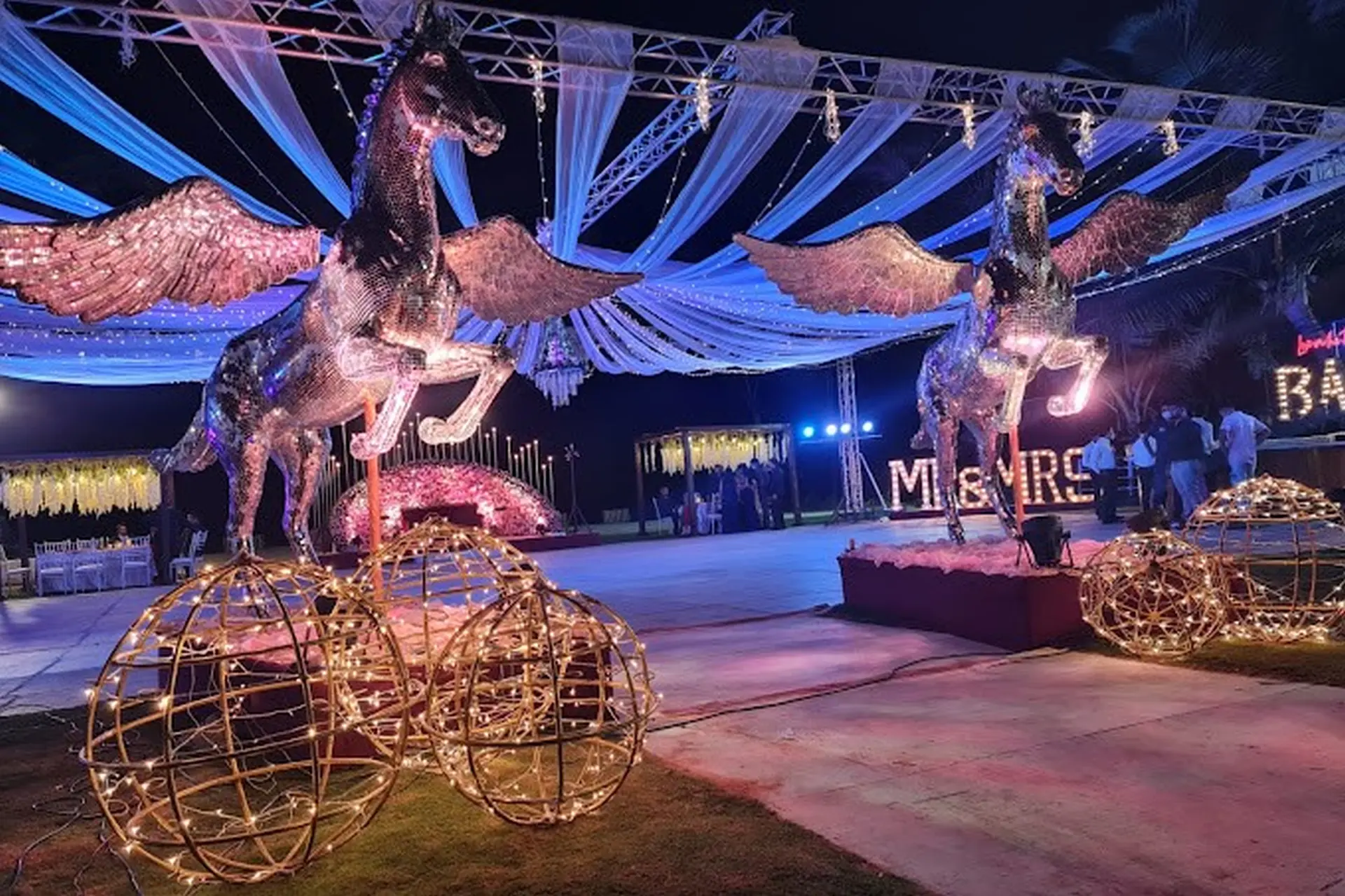 Sangeet Party Decor by Royal Gala Weddings