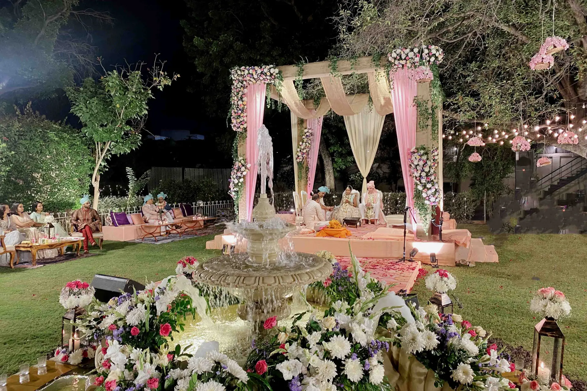 Vidhi Mandap Decoration by Noon Moon Events
