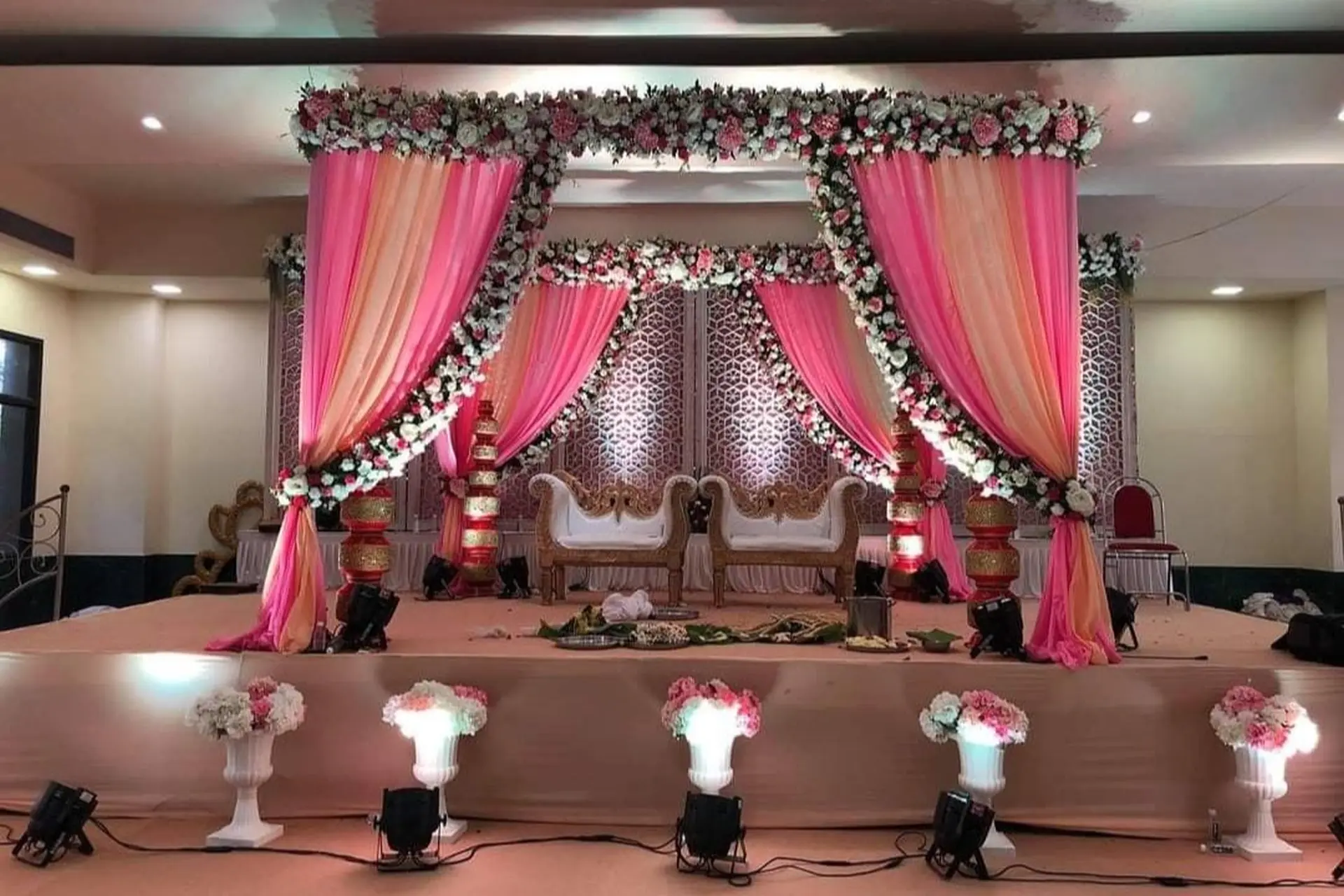 Royal Mandap Decor by  Dreamz Event Management