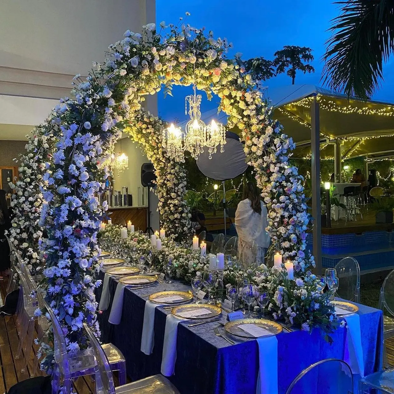 International Wedding decor by The Blooming Story India