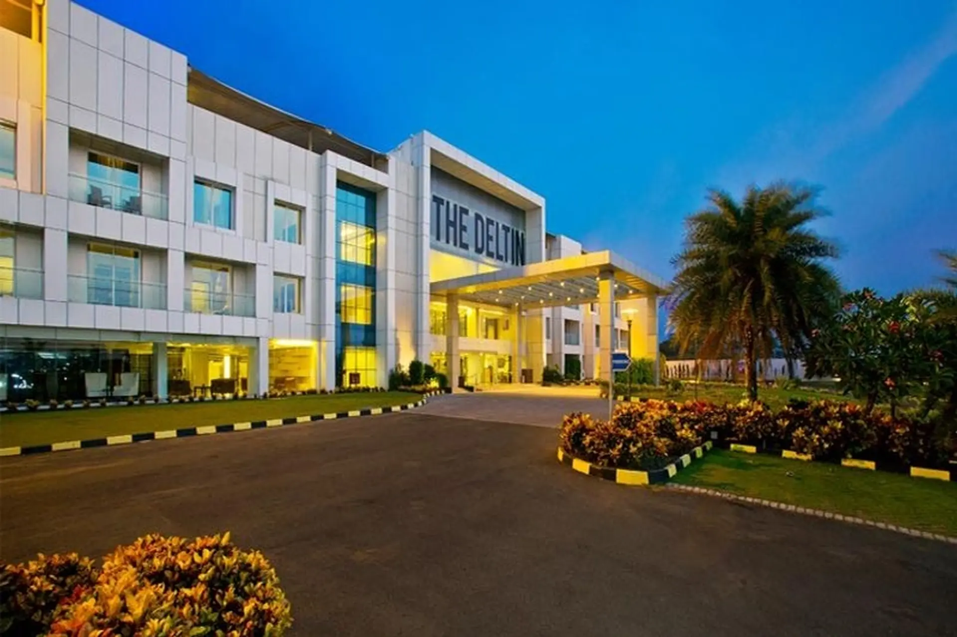 Exterior of The Deltin, Daman