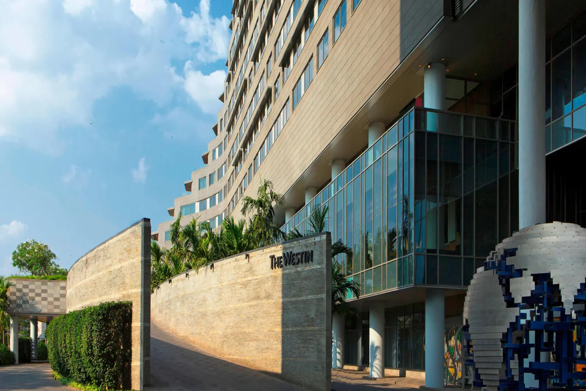 Main Entrance of The Westin Pune