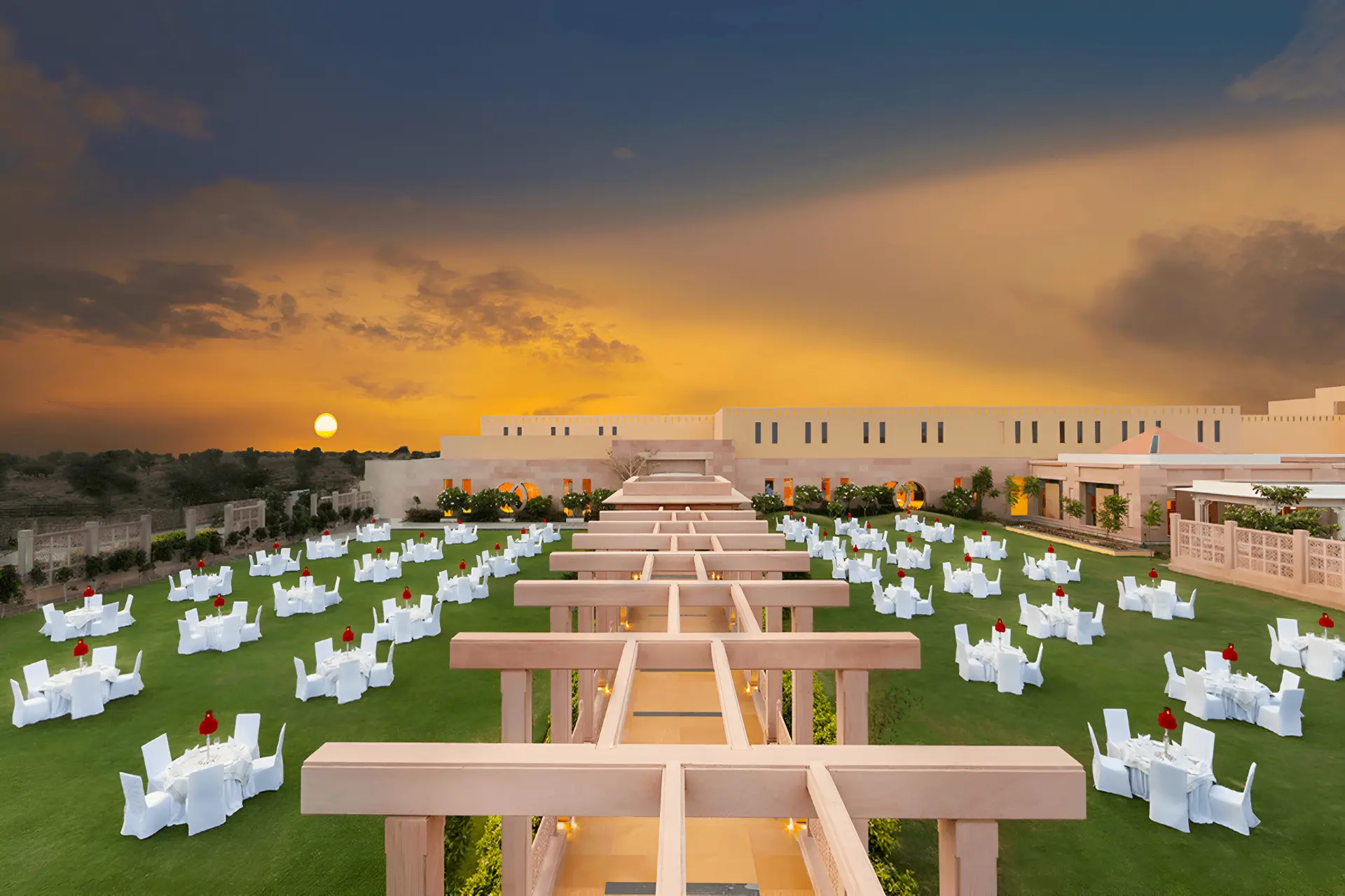 Cluster Seating at Welcomehotel by ITC