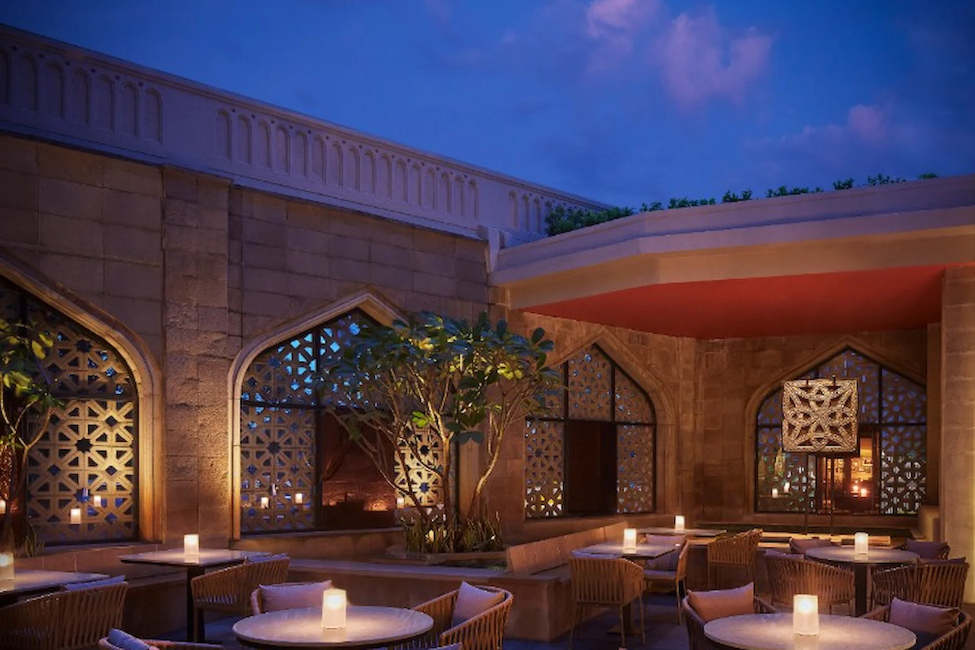 Restaurant Area at The Taj Mahal Palace