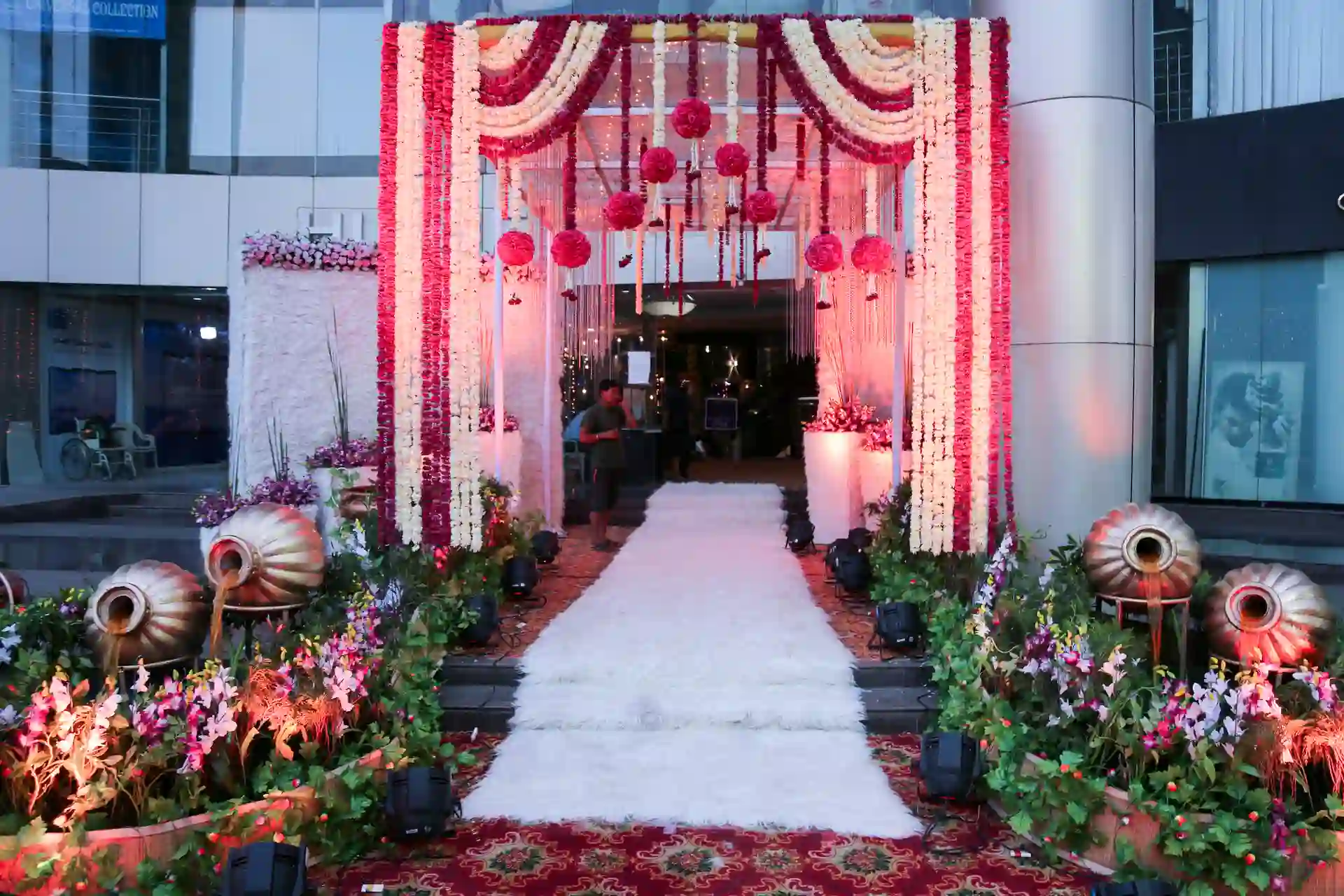 Entrance Area of Samriddhi Grande Banquet