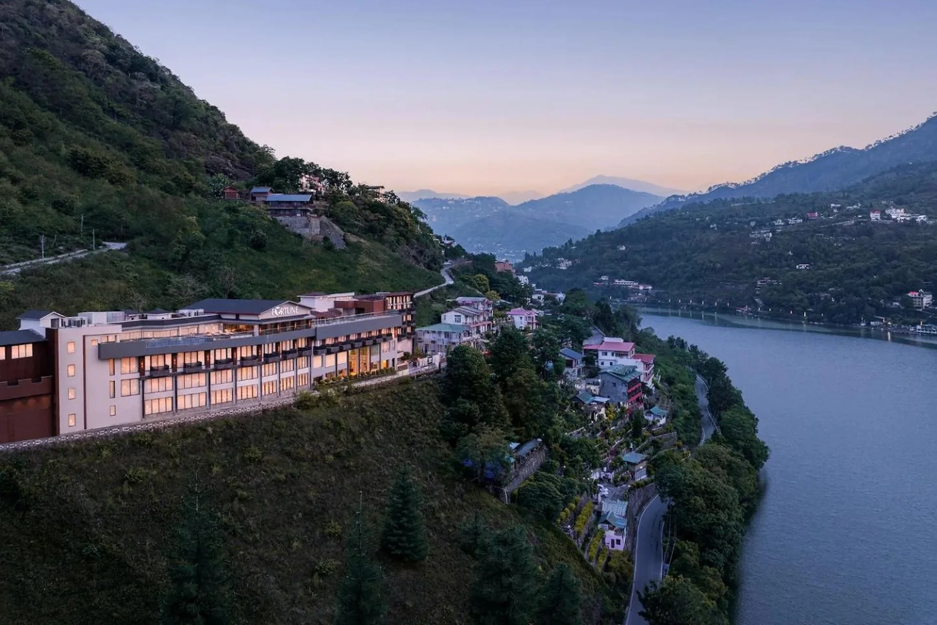 Exterior of Fortune Lakeview Bhimtal