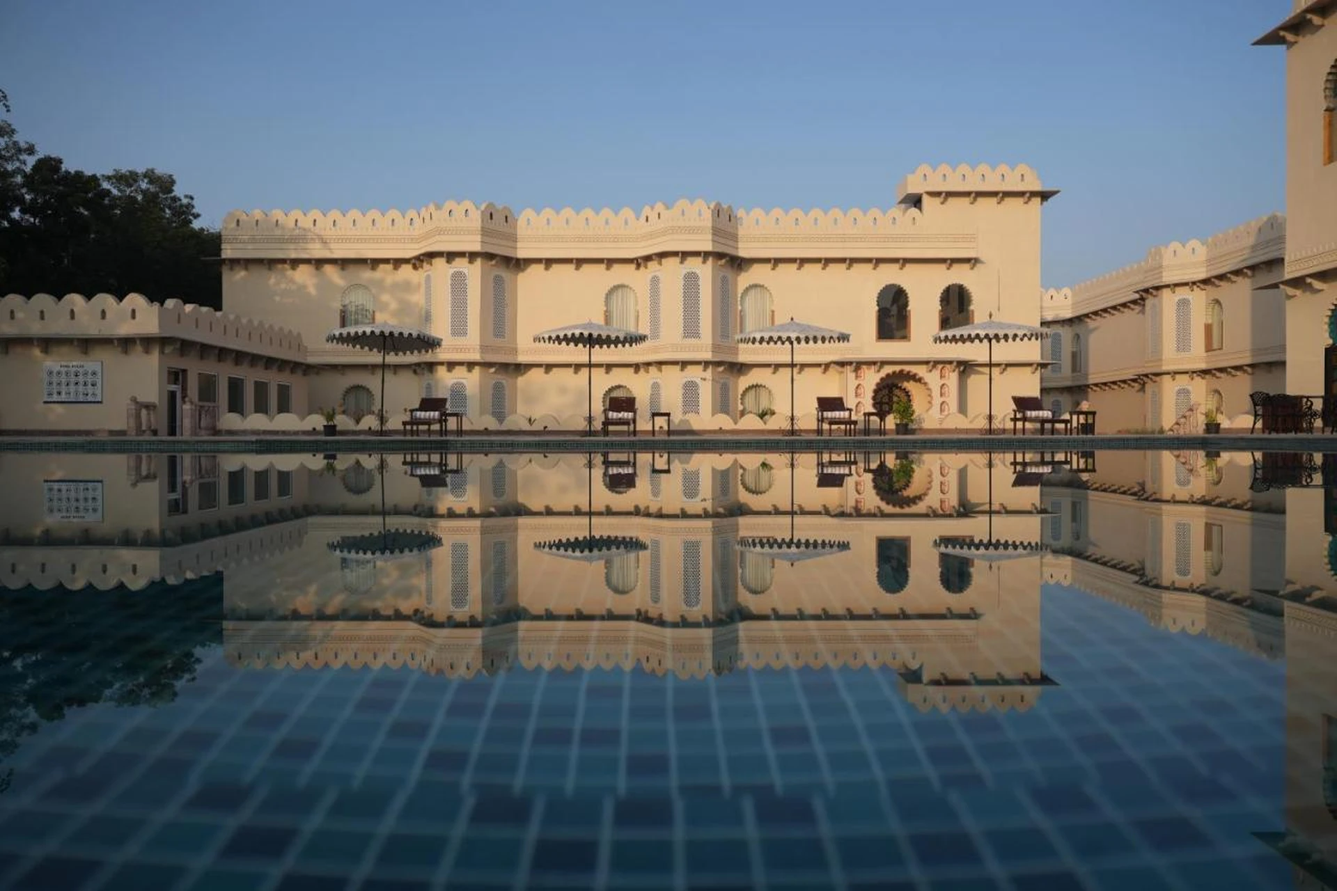 Swimming Pool of Kesarbagh Palace