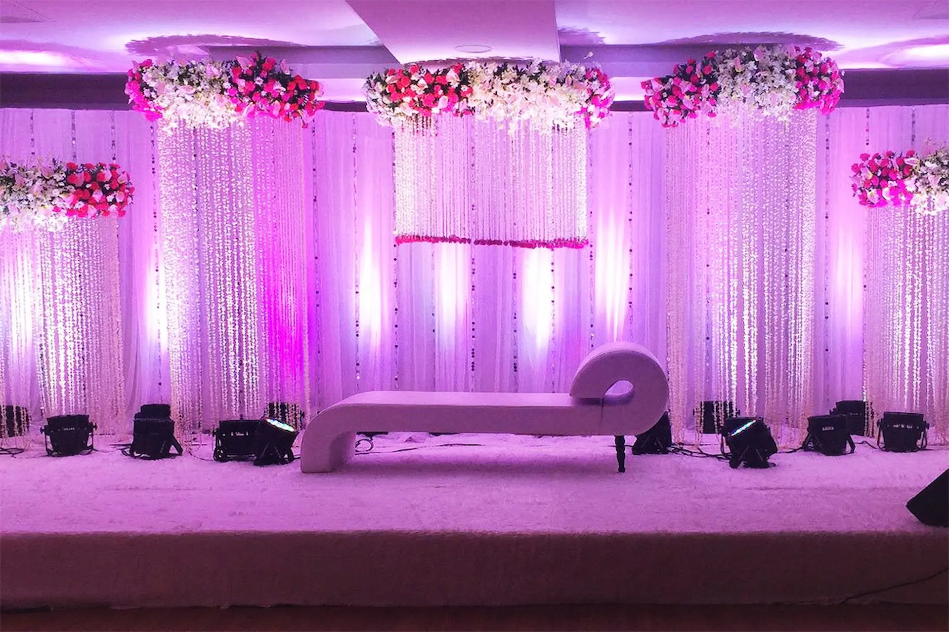 Omega Banquets Stage Area