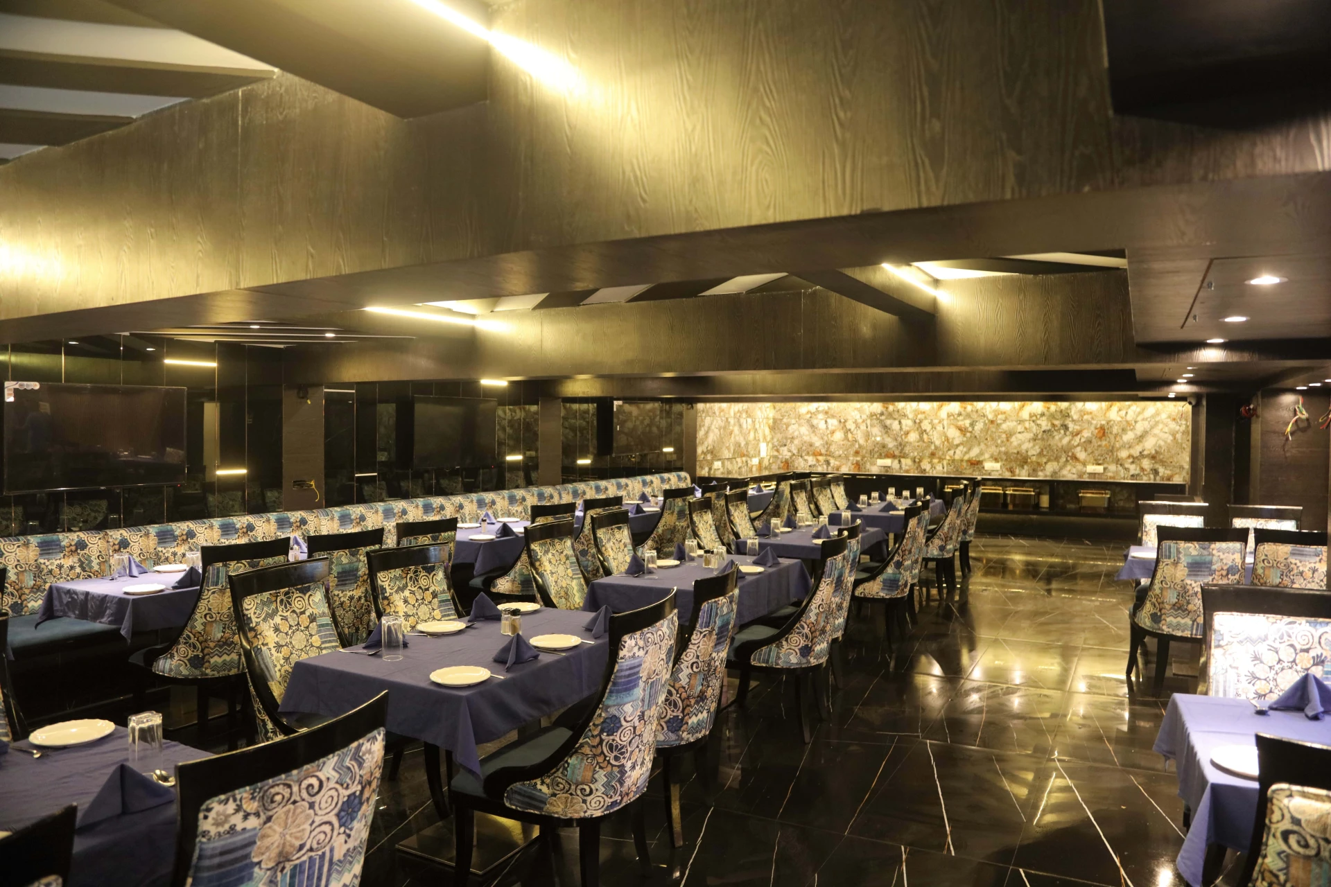 Restaurant Area of Kumar Resorts