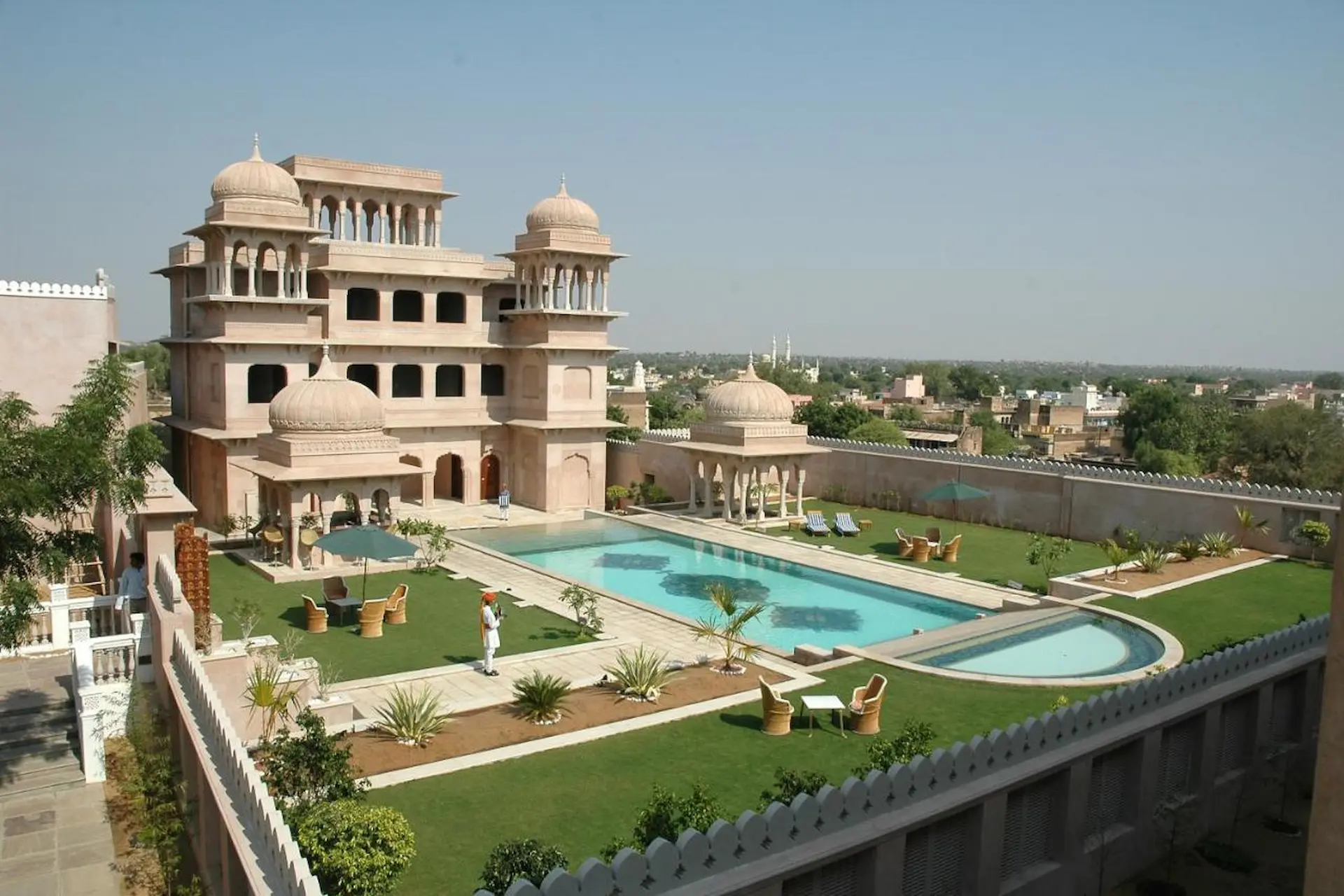 Exterior of Castle Mandawa