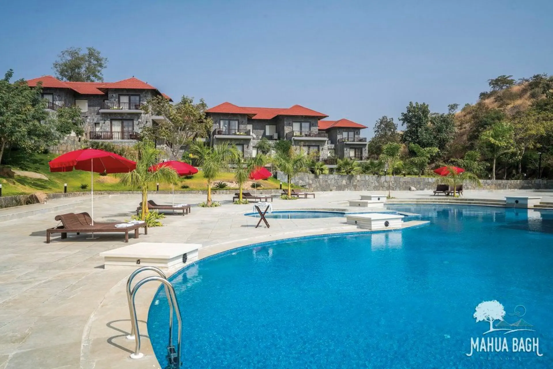 Poolside of Mahua Bagh