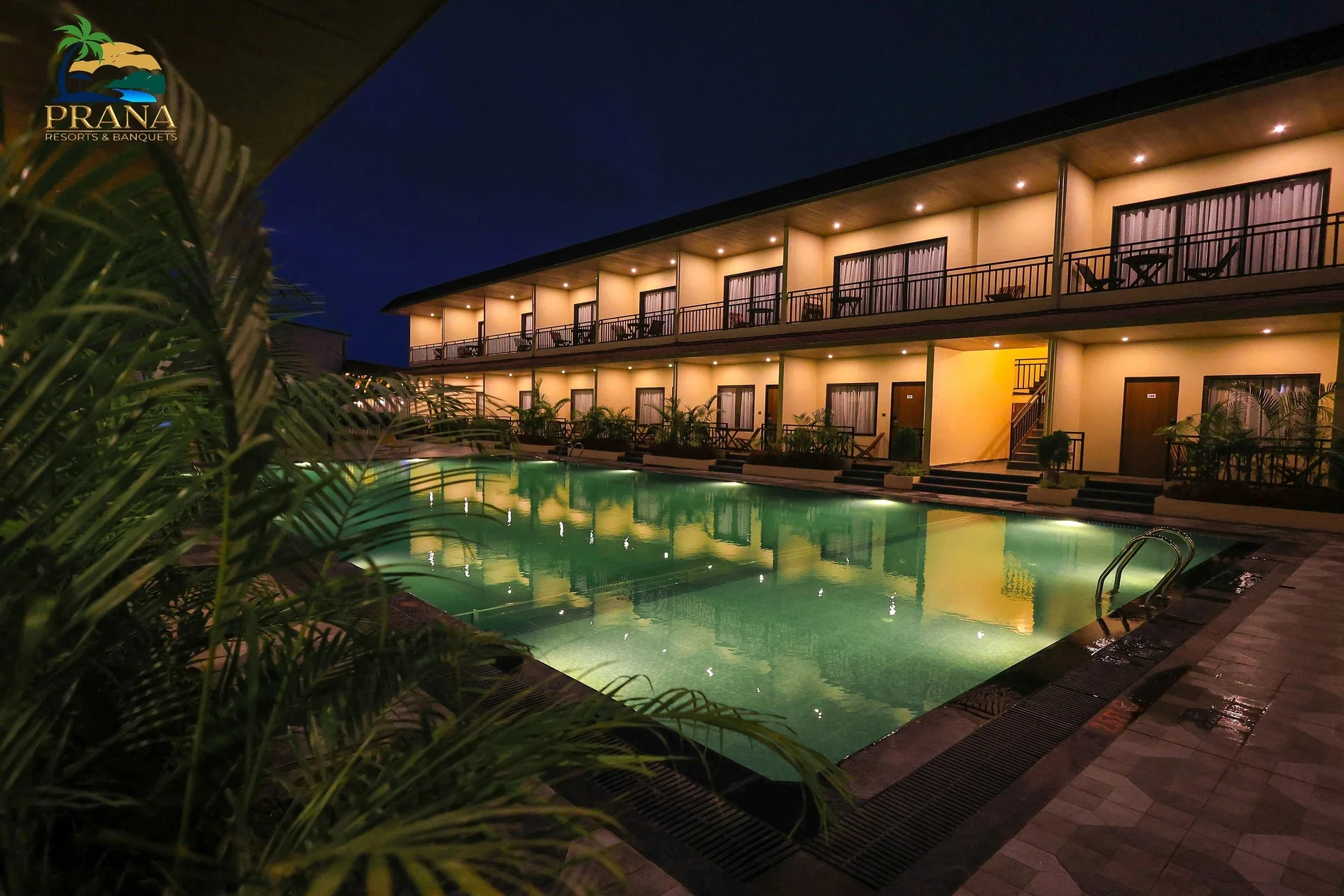 Poolside of Prana Resorts and Banquets