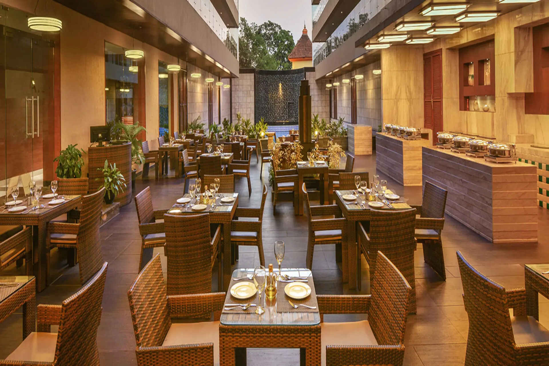 Dining Area of The Acacia Hotel and Spa
