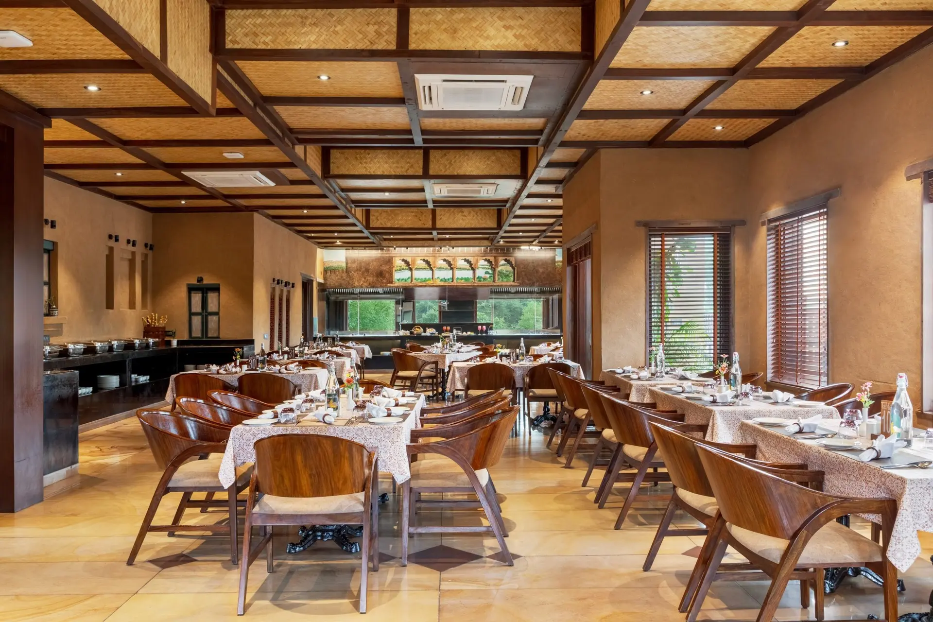Dining Area of Aamaghati Wildlife Resort