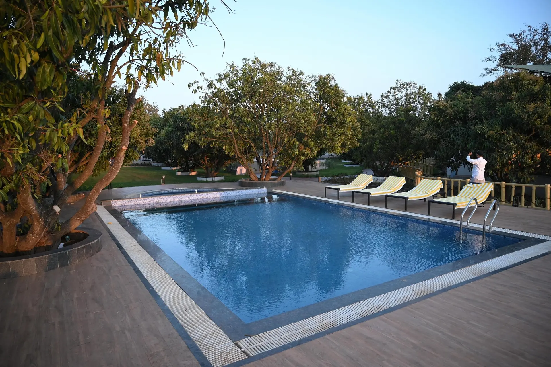 Pool Area of Mango Leaf Lake Resort