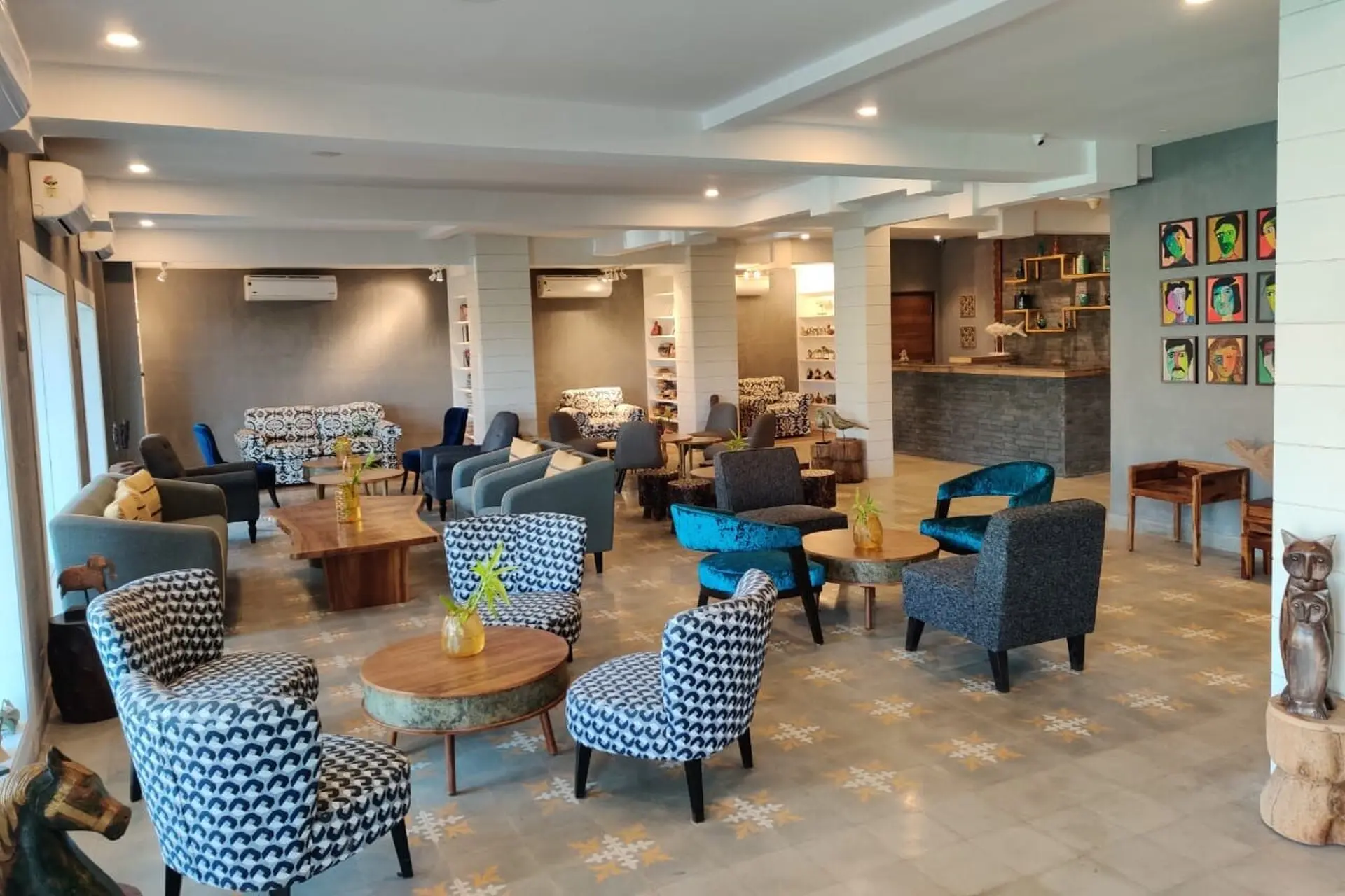 Lobby of The Bark Resort