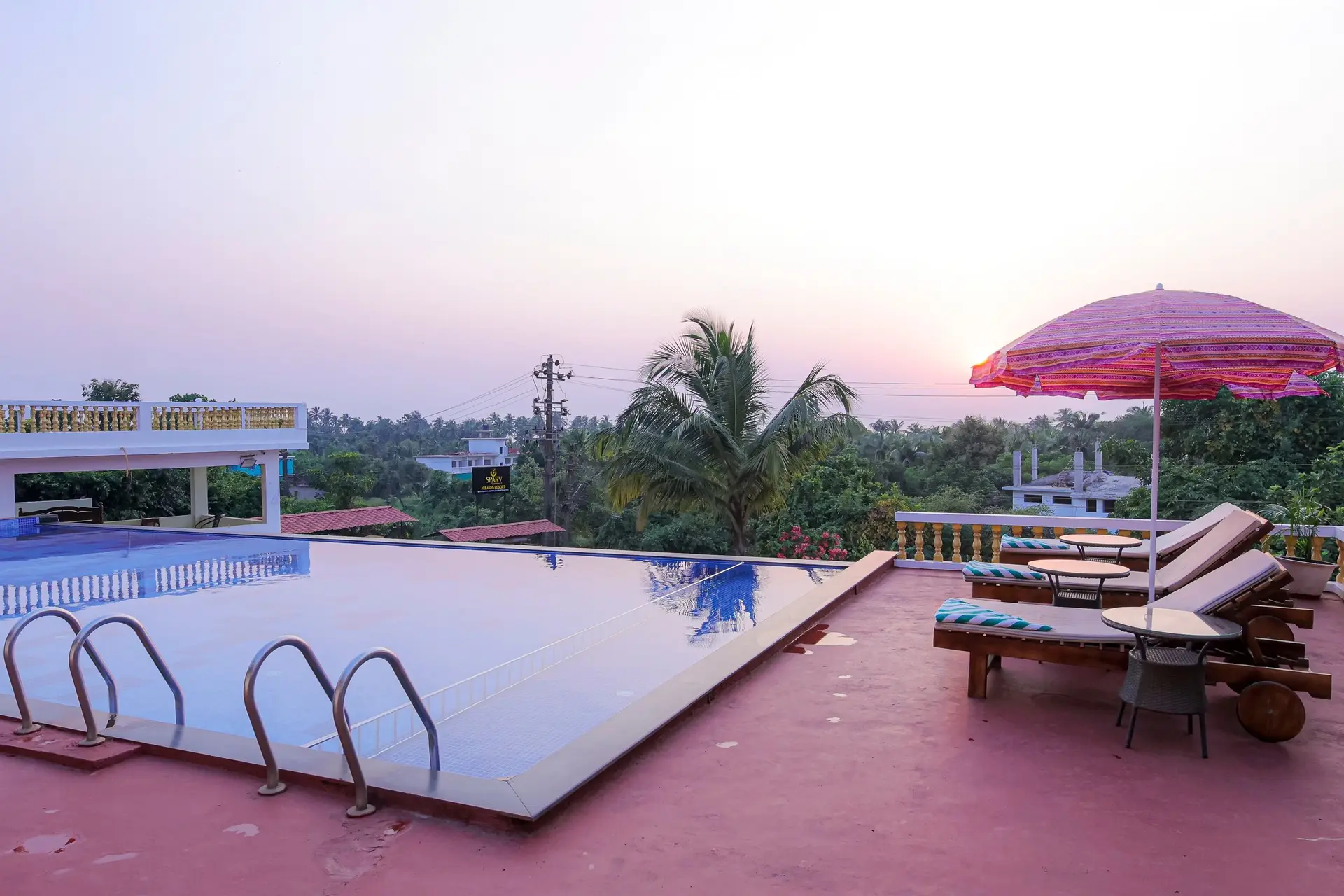 Pool Area of Sparv Aulakhs Resort