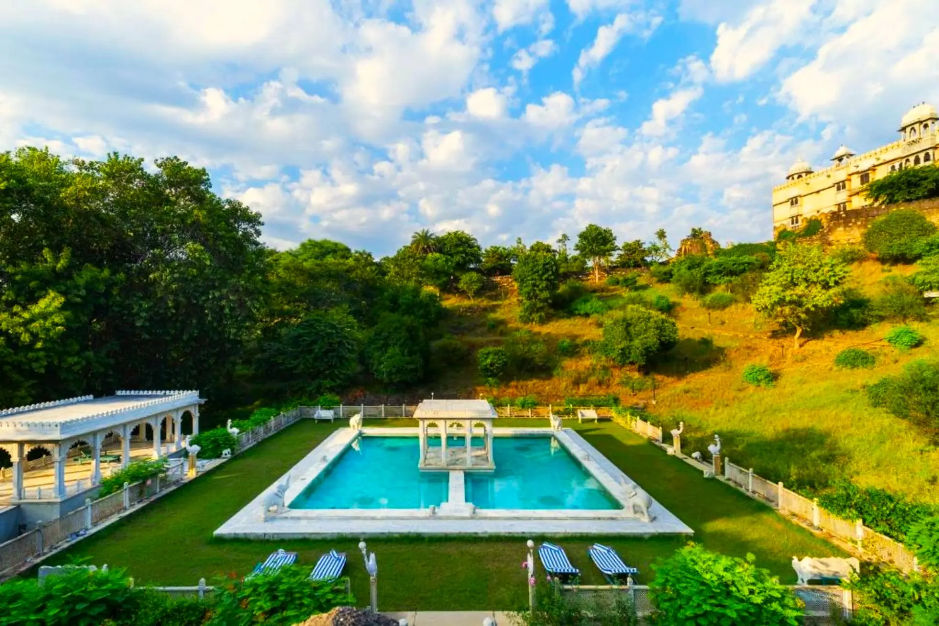Swimming Pool Area of The Fern Bambora Fort