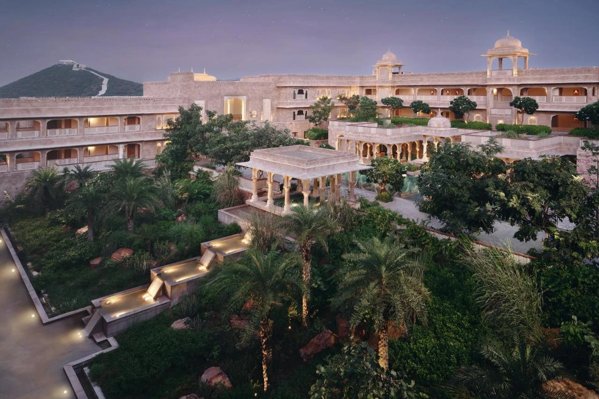 Inside of Six Senses Fort Barwara