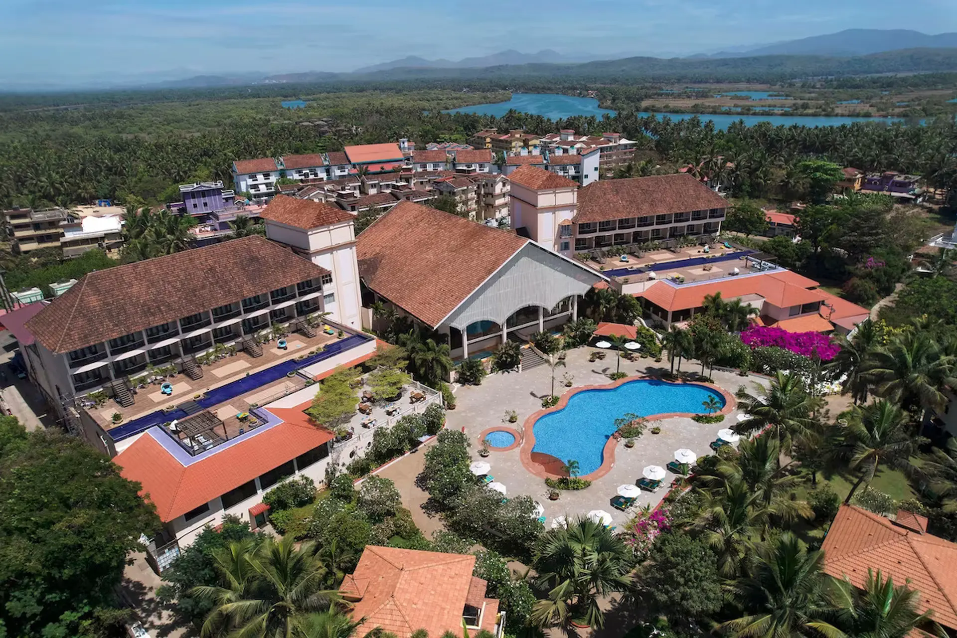 Aerial View of Radisson Blu Resort