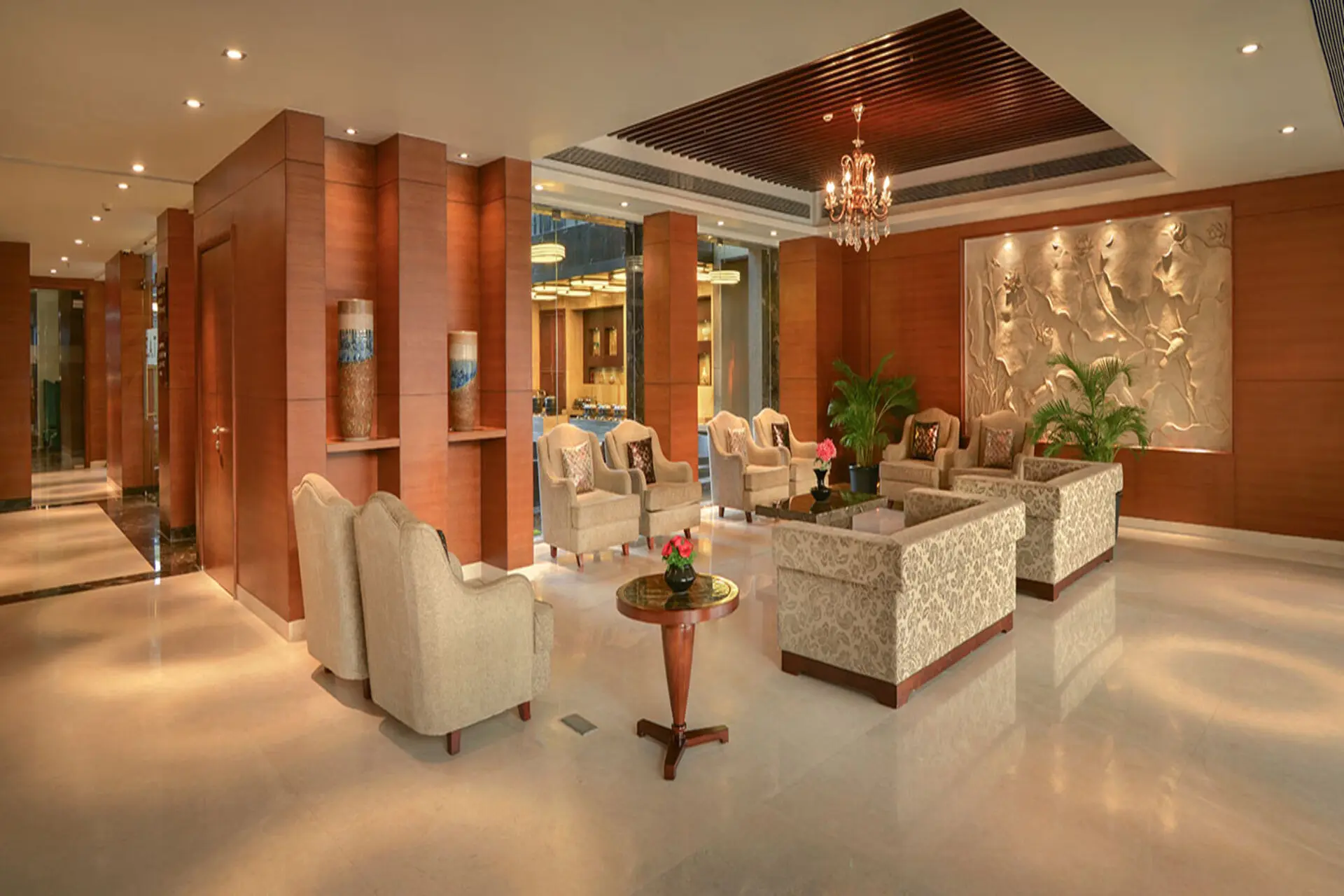 Lobby of The Acacia Hotel and Spa