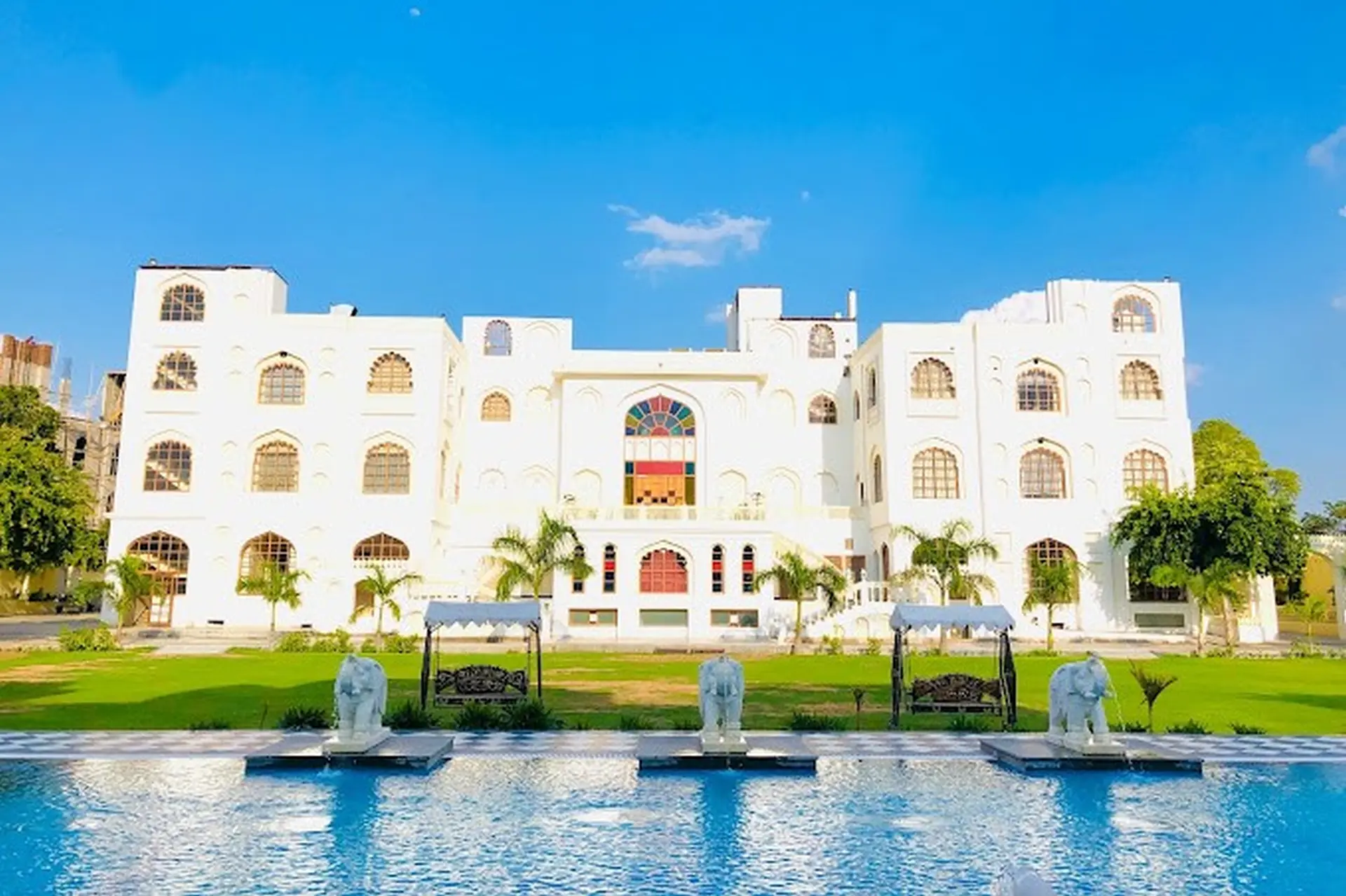Exterior of R Chandra's Palace
