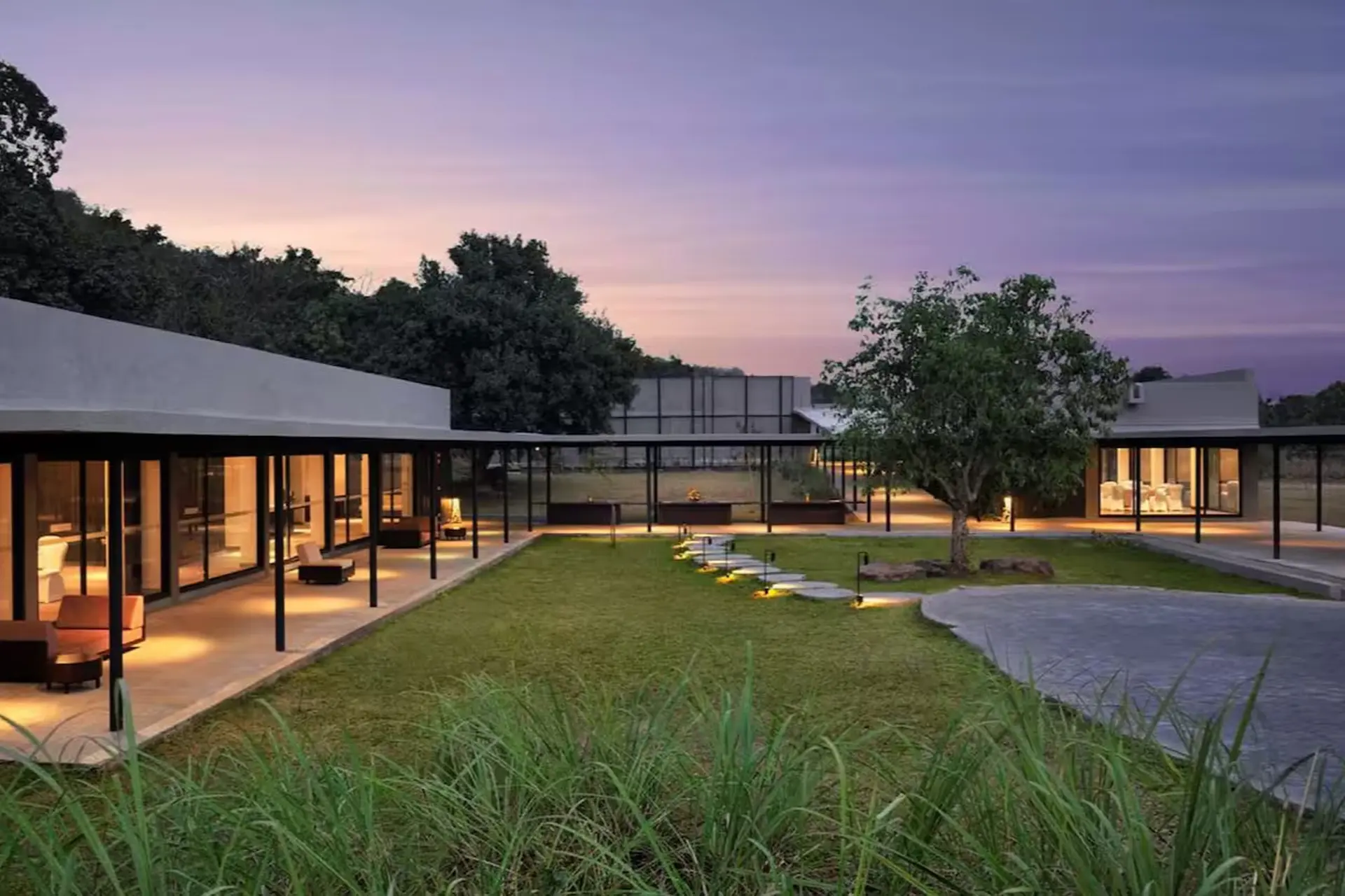 Exterior of Dharana Retreat
