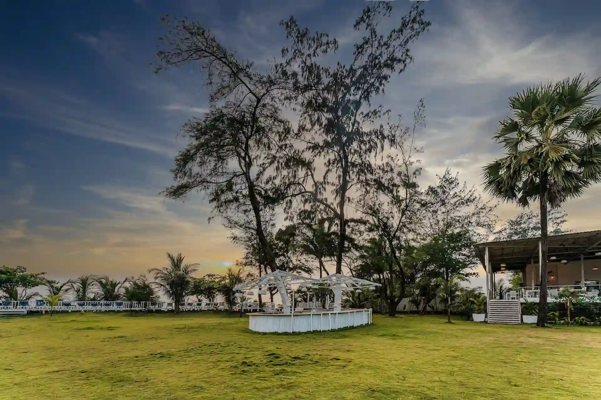 Wedding Lawn of Foxoso La Alphonso Goa